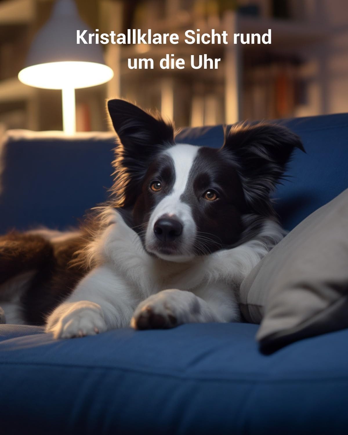 BoyKeep Überwachungskamera K30 2.4G/5GHz 2K 360° WLAN Hundekamera Babyphone (Innenbereich, 1-tlg., Bewegungserkennung, Nachtsicht, Zwei-Wege-Audio)