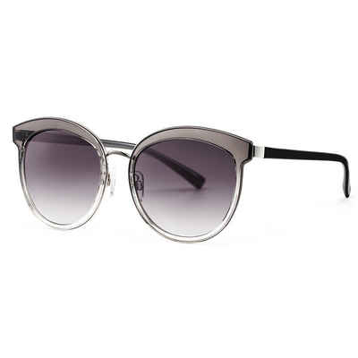 Luxear Sonnenbrille Retro Verlaufsglas Sonnenbrille mit Farbverstärkung
