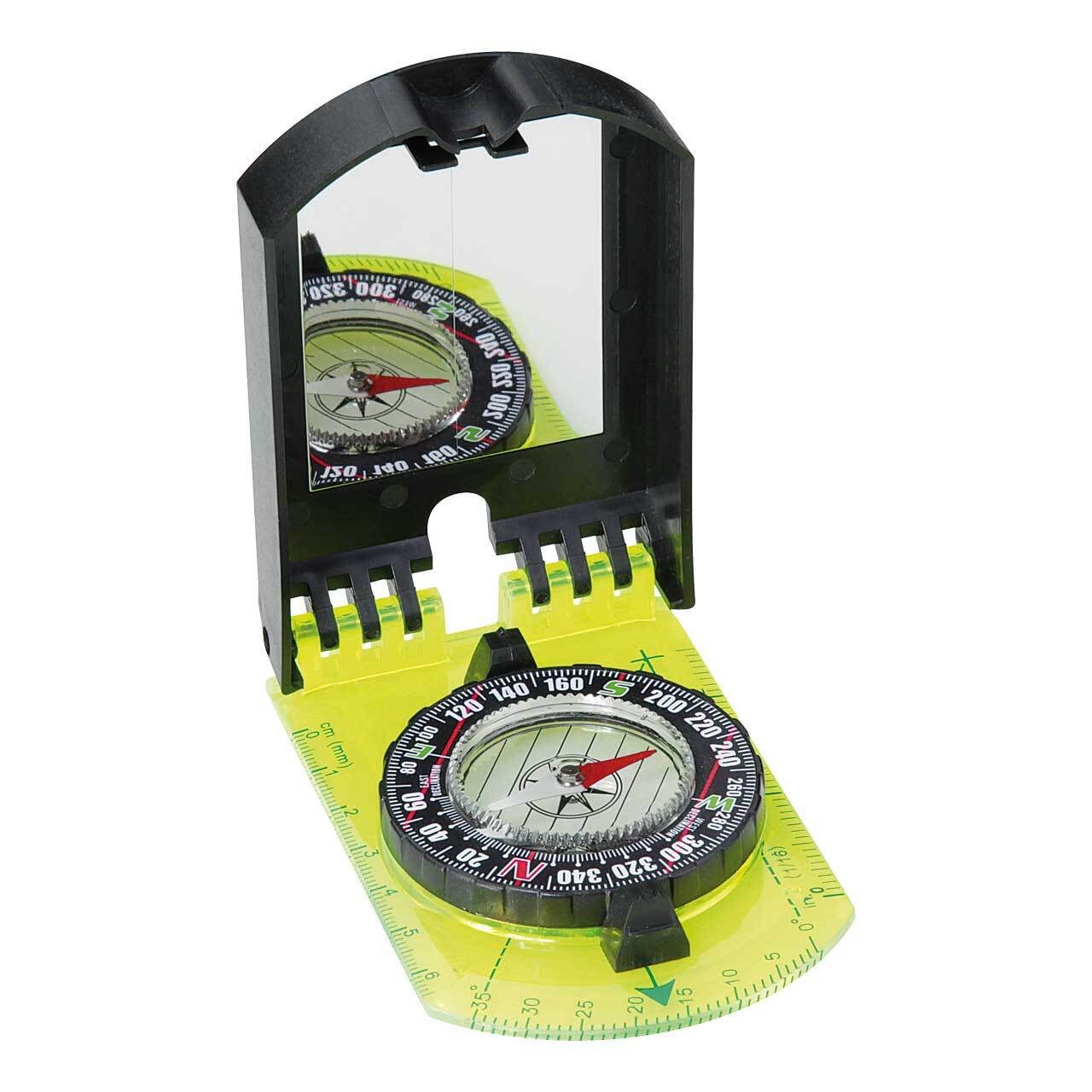 Herbertz Kompass, CJH Platten- und Peilkompass, transparente Bodenplatte