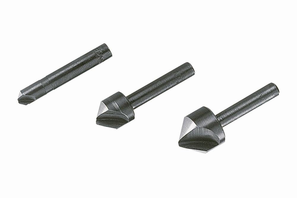 Bohrer- und Bitset Wolfcraft Senker-Set Ø 6, 12, 16 mm Rundschaft