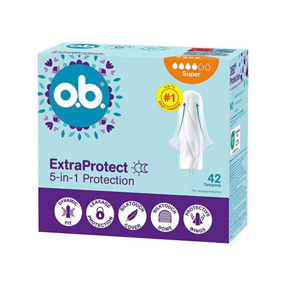 o.b. Tampons O.B. Extra Protect Super Plus Tampons 42 Stück
