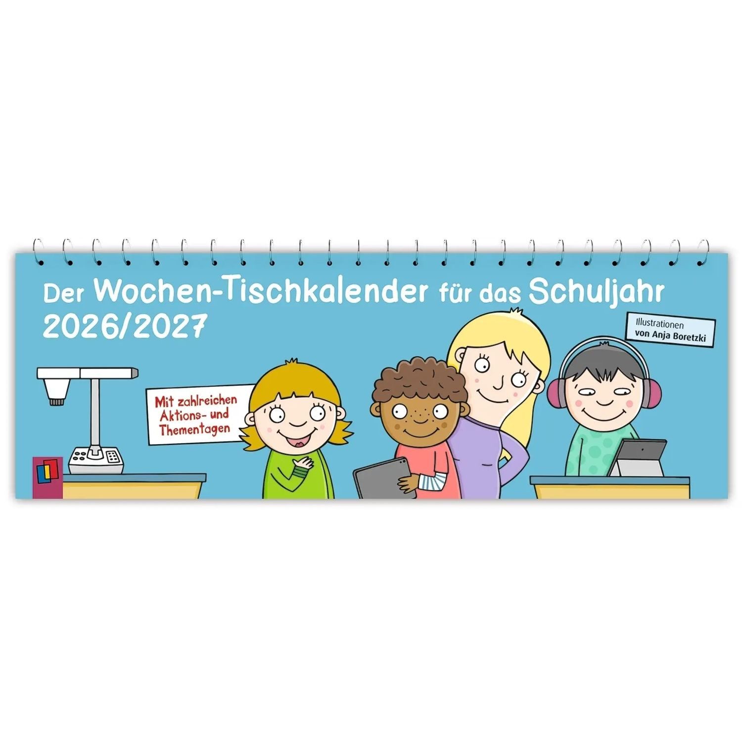 Verlag an der Ruhr Lehrerkalender Der Wochen-Tischkalender für das Schuljahr 2026/2027