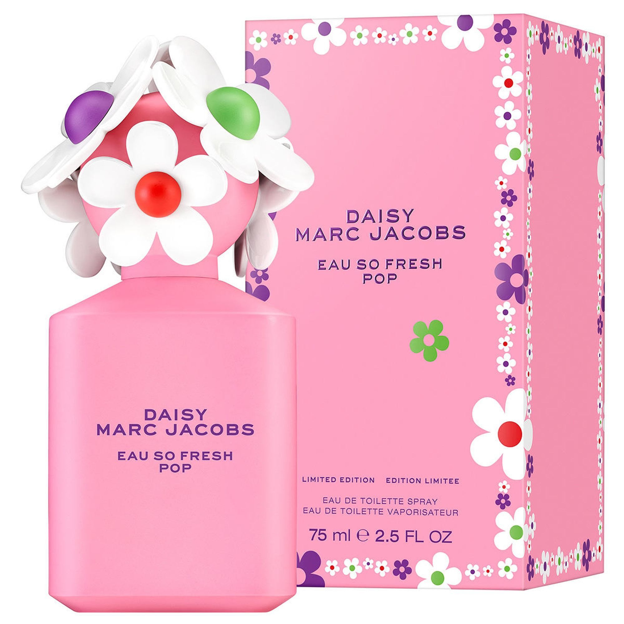 MARC BY MARC JACOBS Eau de Toilette Daisy Eau So Fresh Pop Damen EDT Spray, MARC JACOBS, Damenparfüm, Glasflakon, Pafüm, Damenduft