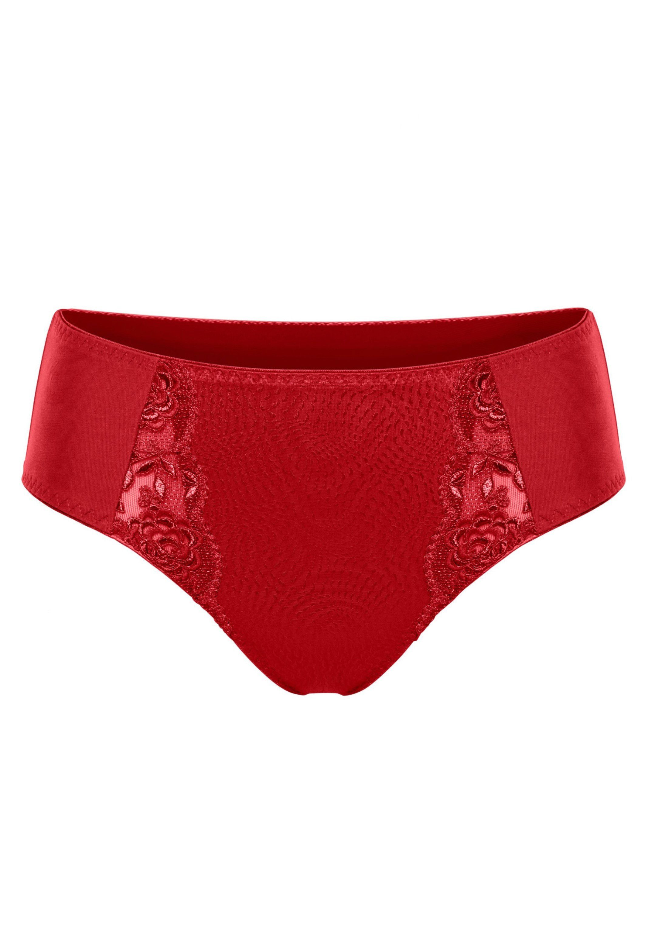 Ulla Dessous Midislip Ella (1-St) Slip - Blickdicht - Formender Slip aus funktioneller Microfaser Feuer