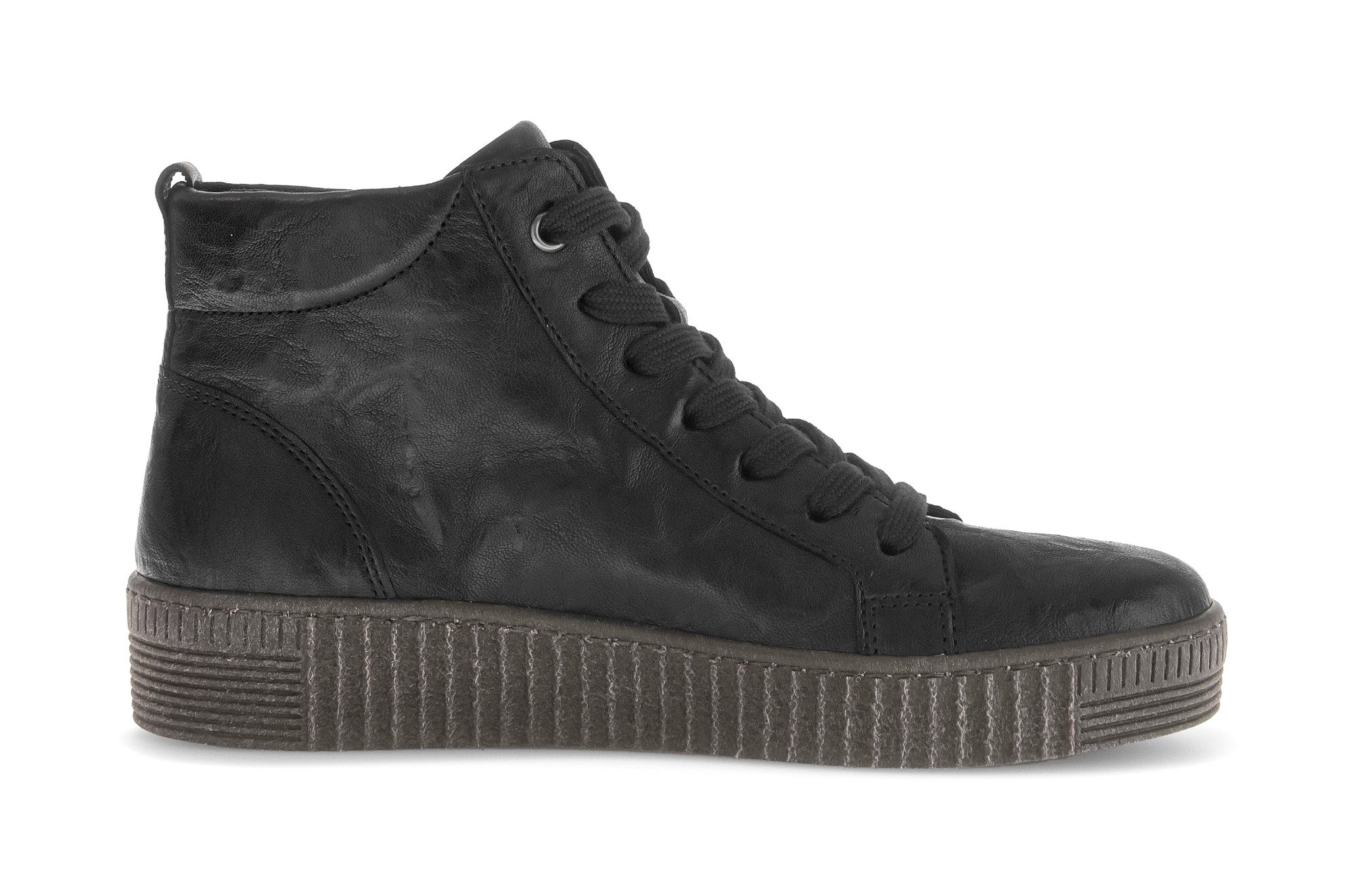 Gabor Sneakerboots, Plateau, Stiefelette, Schnürboots mit Ziernähten