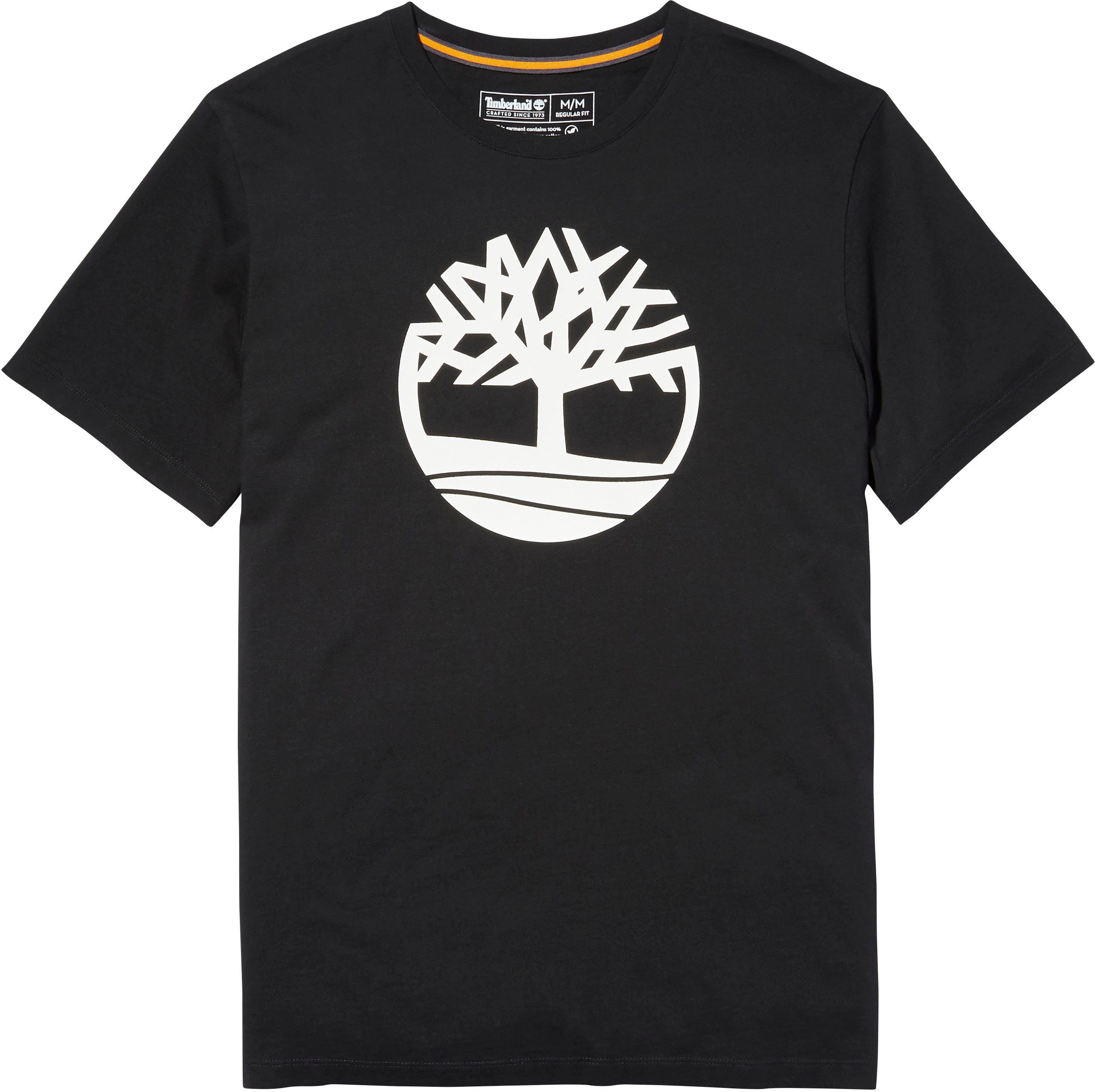 River T-Shirt schwarz Timberland Kennebec Tree