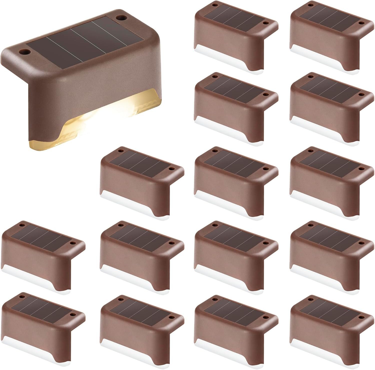 GIGALUMI LED Solarleuchte Solarlampen 16er Set LED Außenleuchten für Garten günstig online kaufen