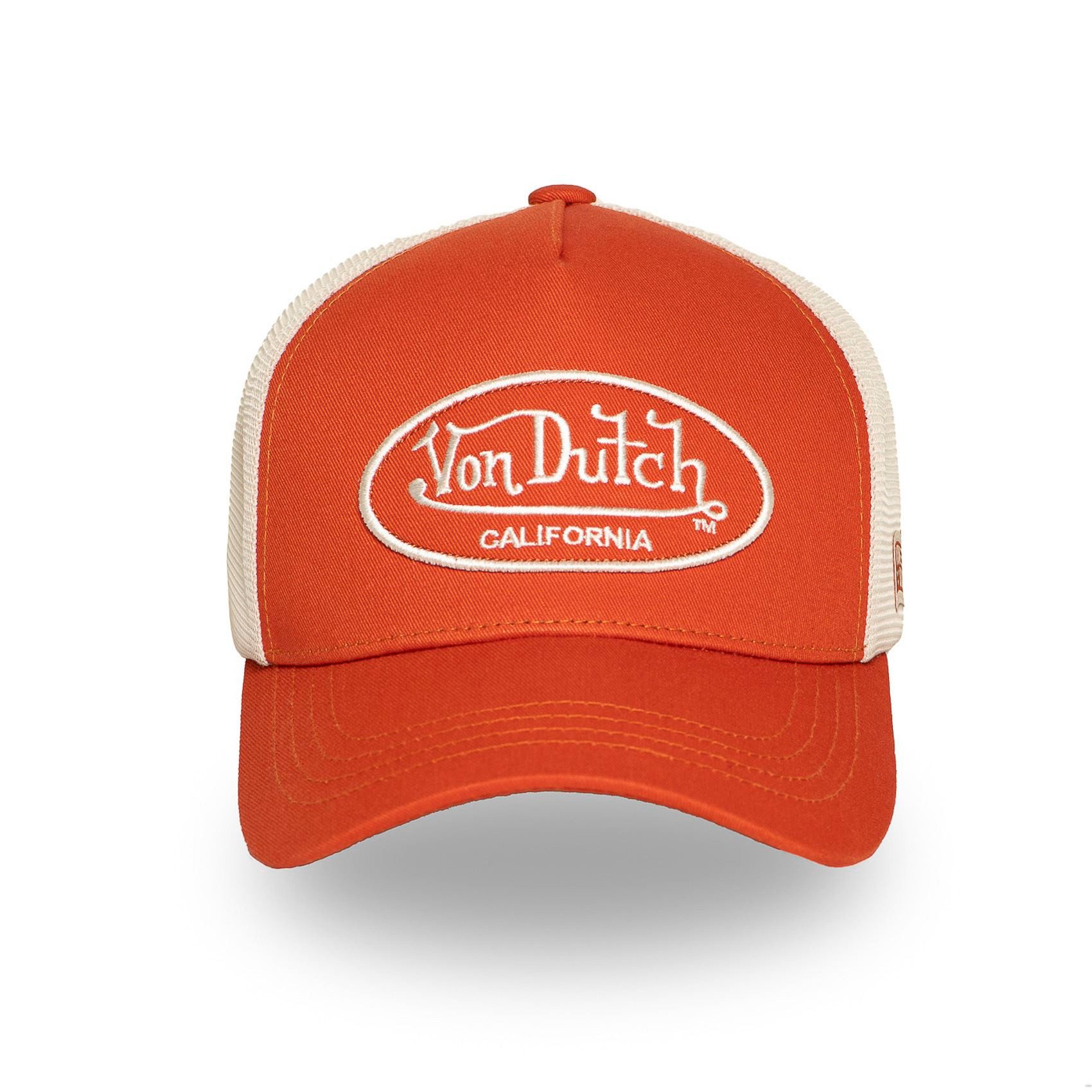 Von Dutch Trucker Cap Von Dutch Originals Trucker Cap - CALIFORNIA Twill Embroidery (Basecap, Meshcap, Trucker Kappe)