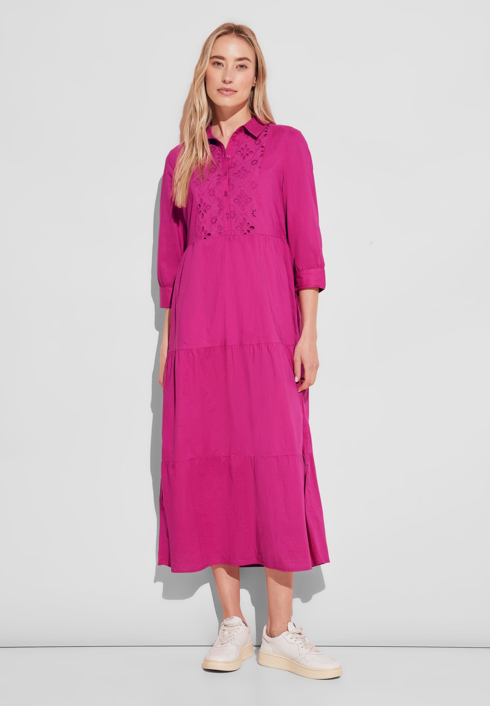 STREET ONE Maxikleid aus 100% Baumwolle mehr