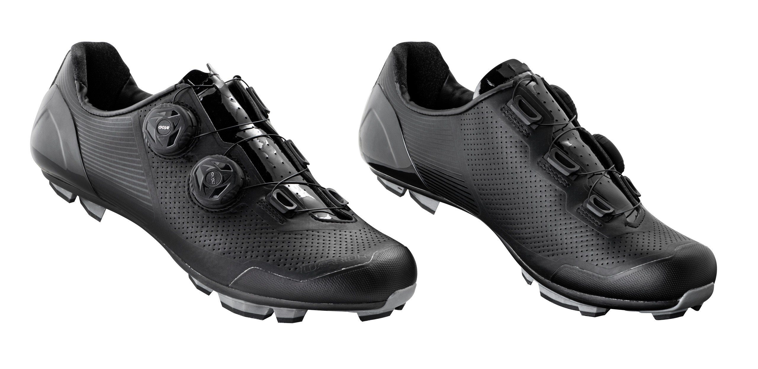 FORCE MTB Schuhe WARRIOR CARBON schwarz %%% Fahrradschuh