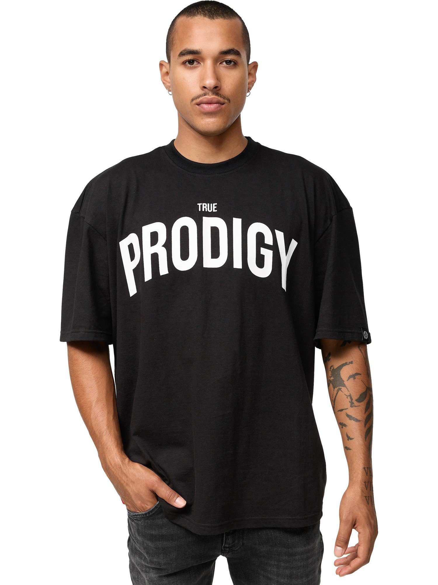 trueprodigy Oversize-Shirt »Jordan« Logoprint Rundhals dicker Stoff online  kaufen | OTTO