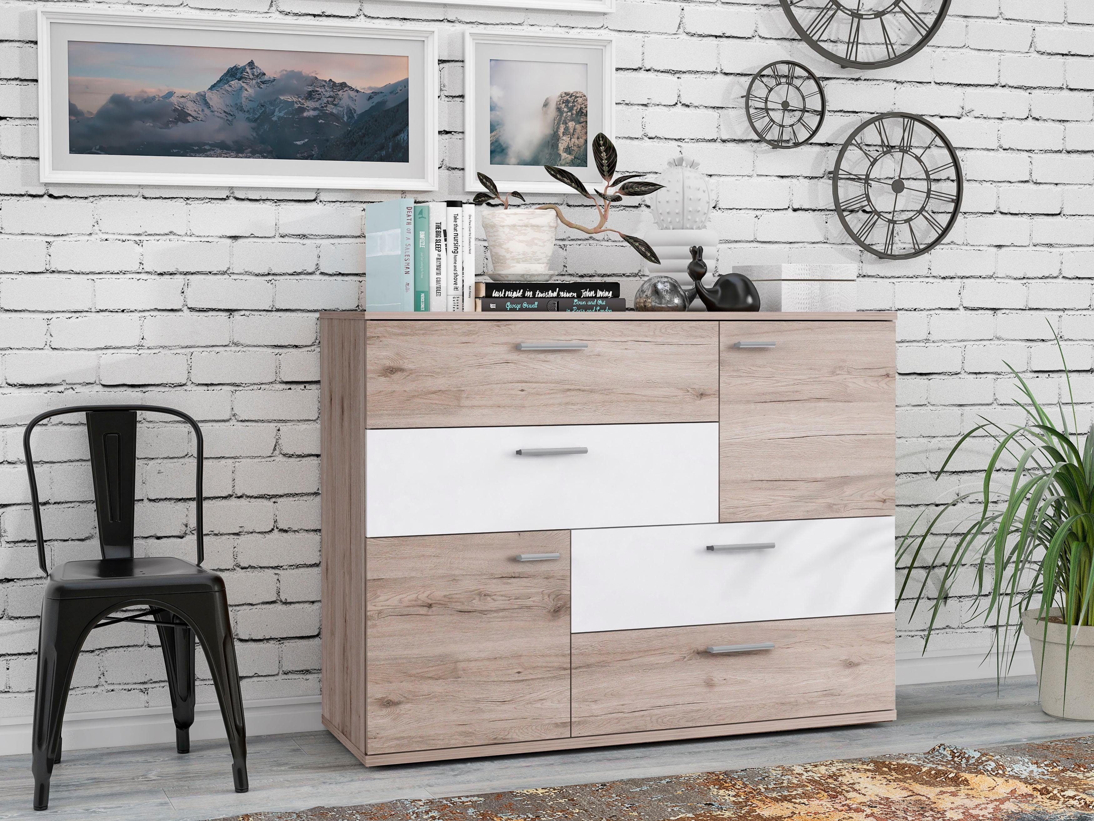 FORTE Kommode Skive, Breite ca. 125 cm