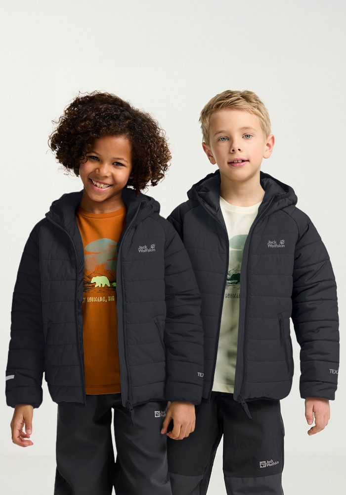Jack Wolfskin Winterjacke ZENON JKT KIDS für Kinder, mit sportlichem Stil, aus Polyester