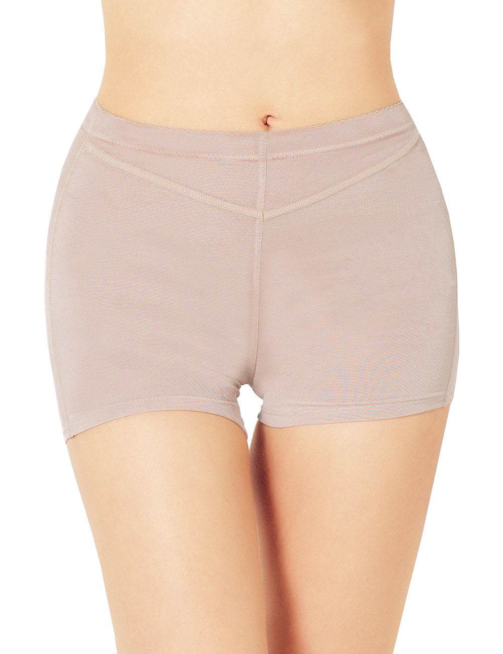 Lau-Fashion Funktionsunterhose Push Up Slip Bodyshort Popo Former Unterwäsche Unterhose Hintern M/XL