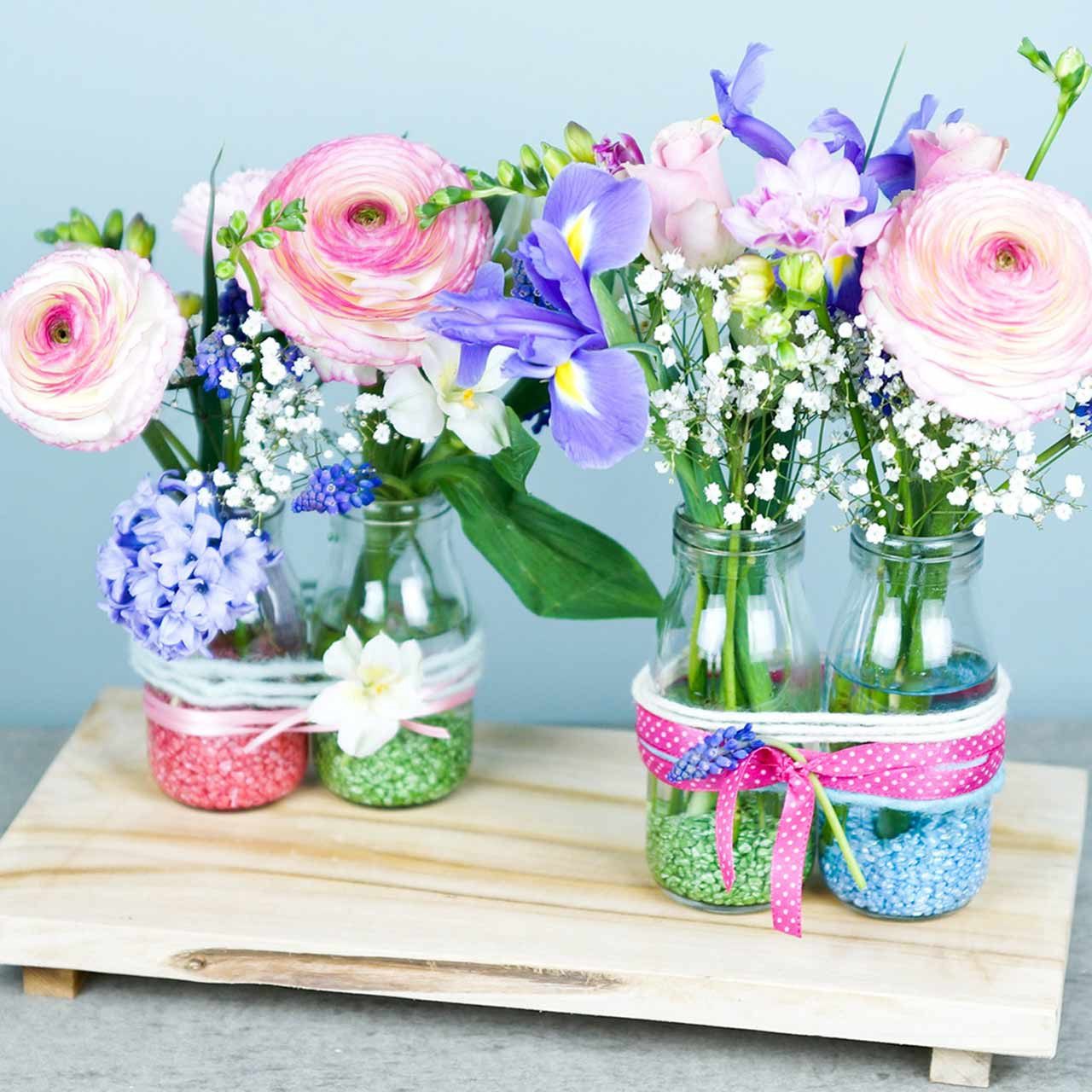 Florists Products Dekosand Dekorative Steinchen für kreative Dekoideen und Bastelprojekte