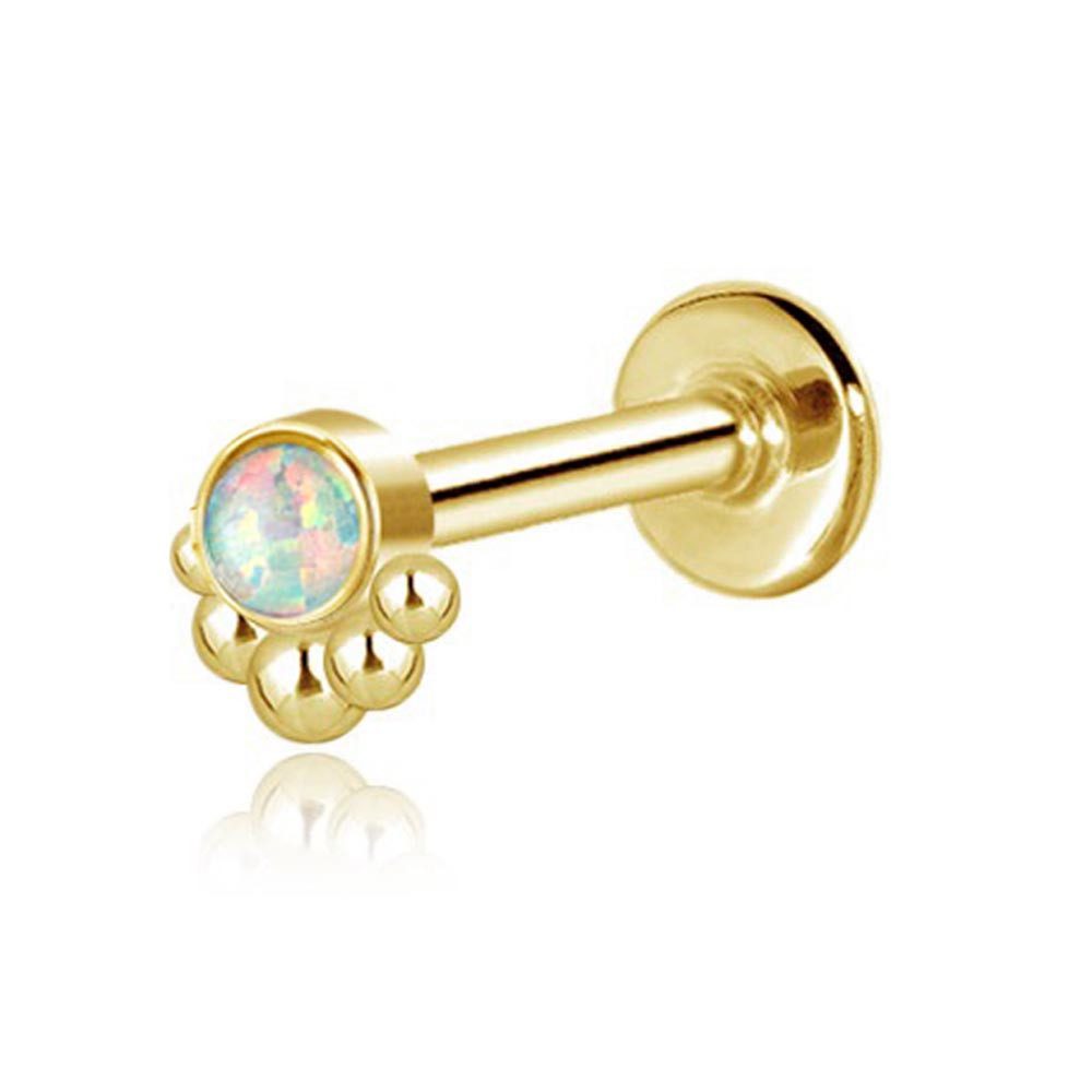 viva-adorno Piercing-Set Labret Lippen Piercing Tragus günstig online kaufen