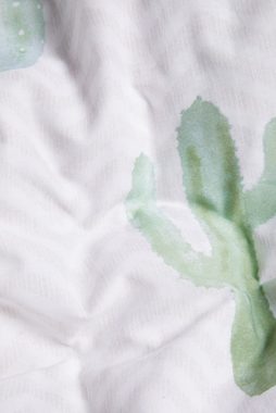 Bett-Set, Bettgarnitur mit Kaktusdesign und Bommeln, Next, Bezug: Polyester (recycelt), Baumwolle