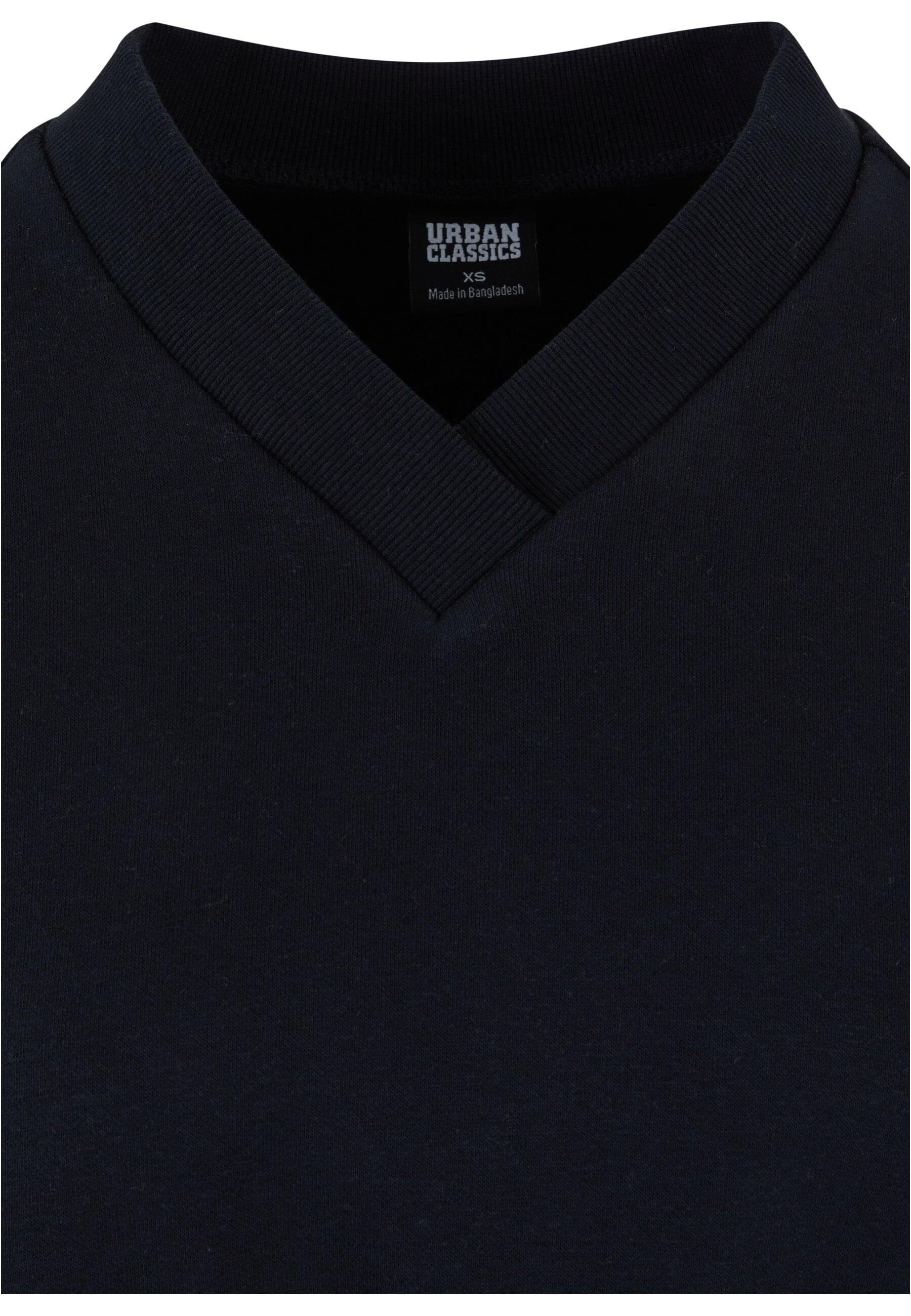 angenehmer Damen URBAN V-Neck Shirt V-Shirt Ladies Stylisches (1-tlg), Cropped aus CLASSICS Baumwollmischung T-