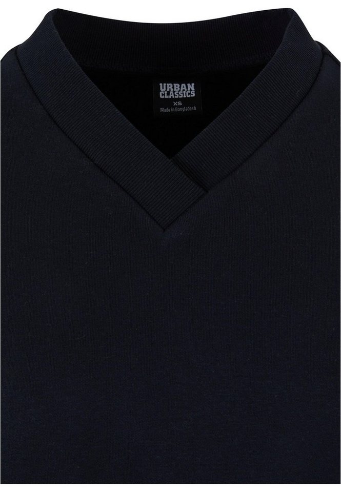 URBAN CLASSICS V-Shirt Damen Ladies Cropped V-Neck (1-tlg), Stylisches T- Shirt aus angenehmer Baumwollmischung