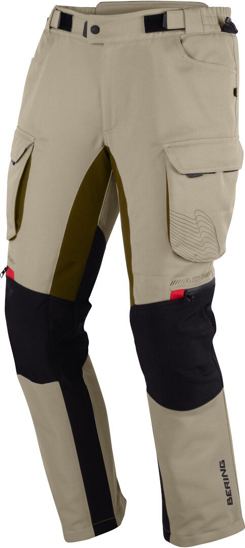 Bering Motorradhose Freeway wasserdichte Motorrad Textilhose Knieprotektoren enthalten,wasserdicht