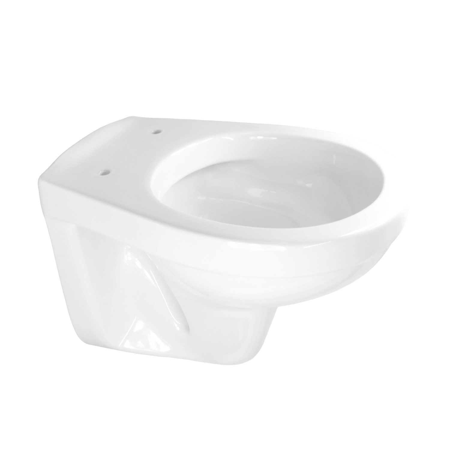 Sanicomfort Tiefspül-WC Sanicomfort Stand WC Tiefspühl Waagrecht Weiß