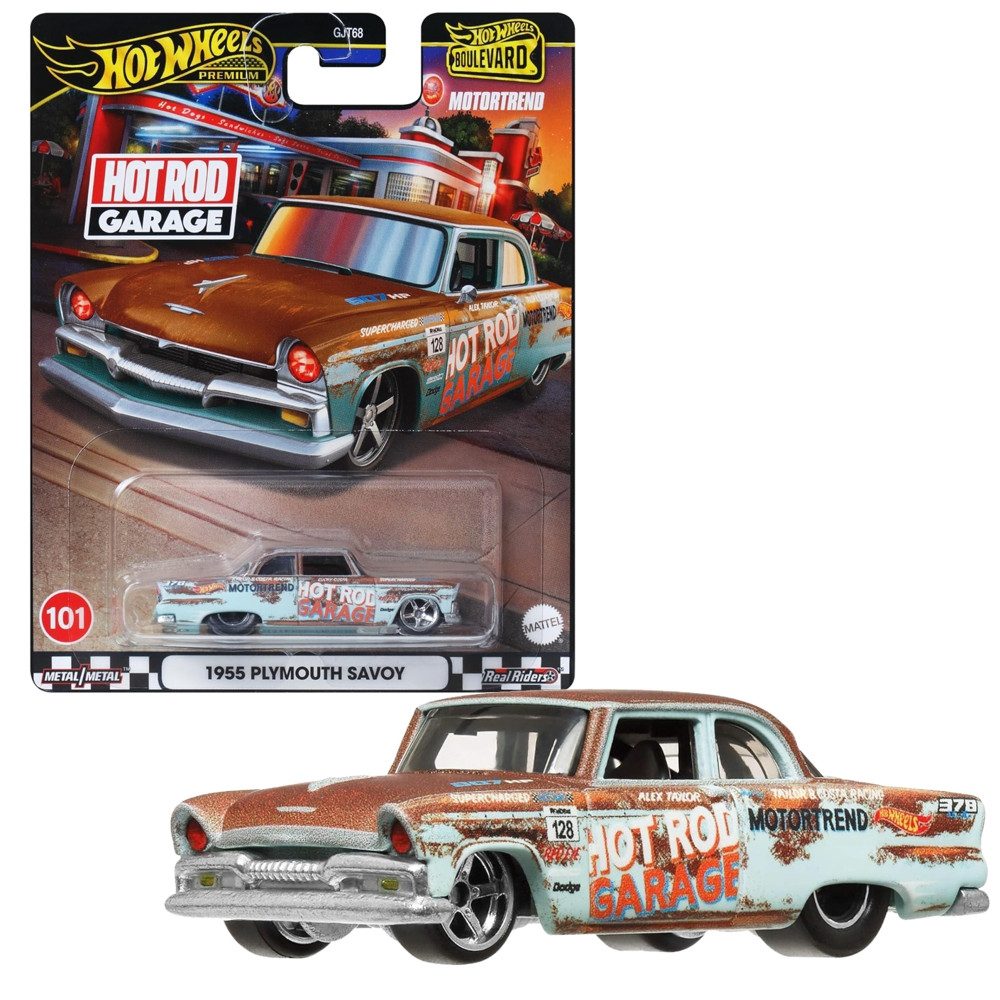Hot Wheels Spielzeug-Rennwagen Plymouth Savoy 1955 günstig online kaufen