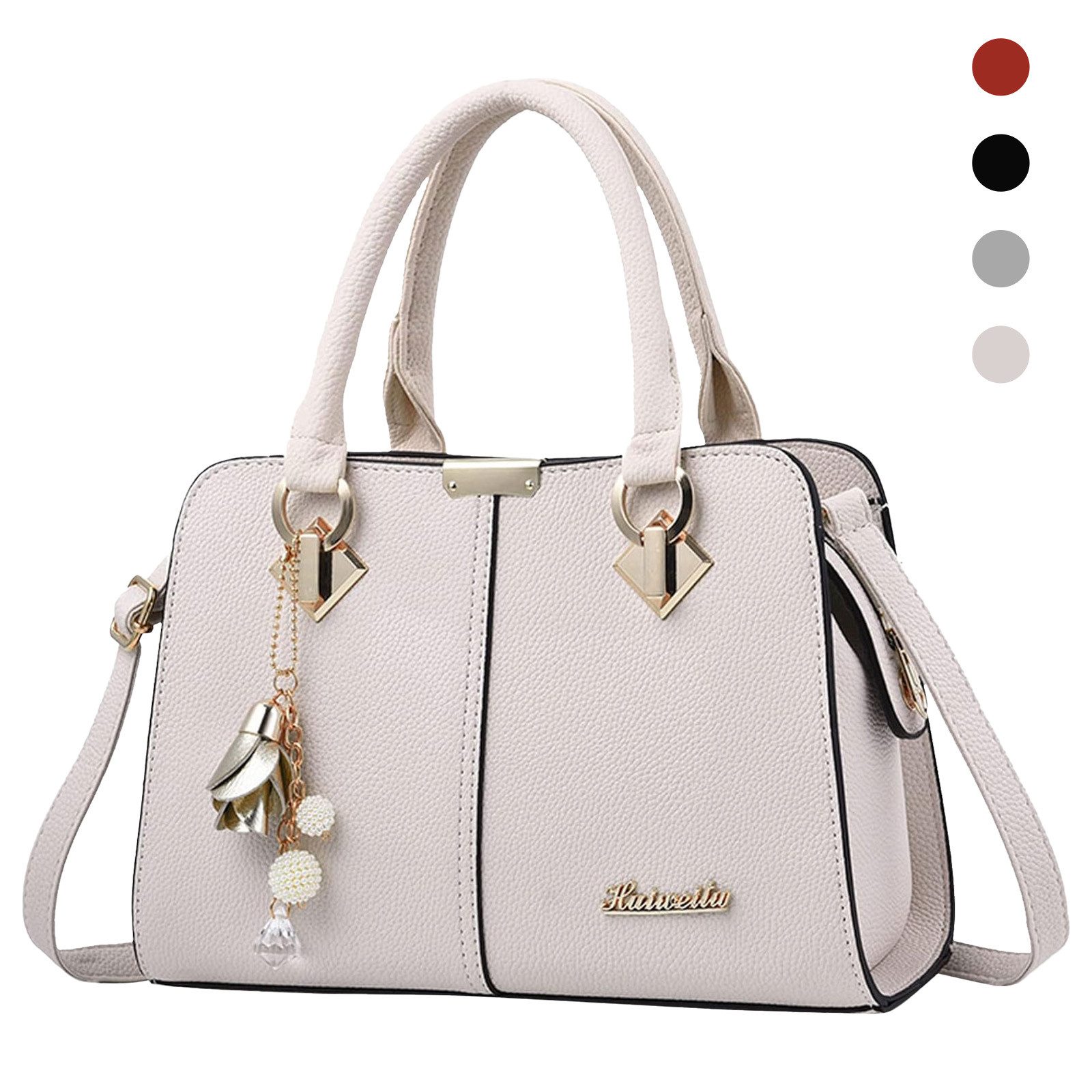 REDOM Henkeltasche Umhängetasche Handtasche Tragetasche Aktentasche Tasche günstig online kaufen