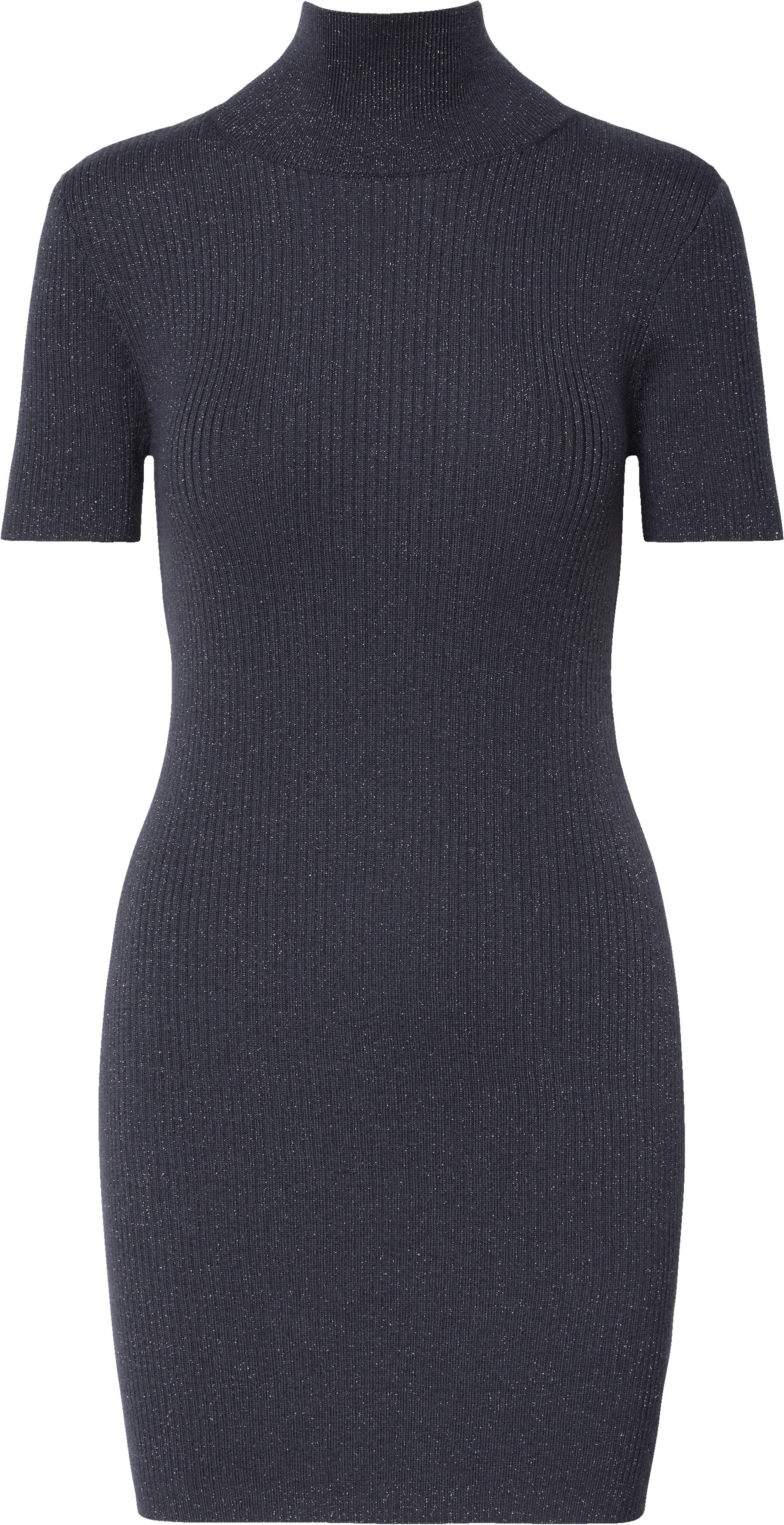 Calvin Klein Jeans Minikleid Figurbetonte Passform mit Stehkragen