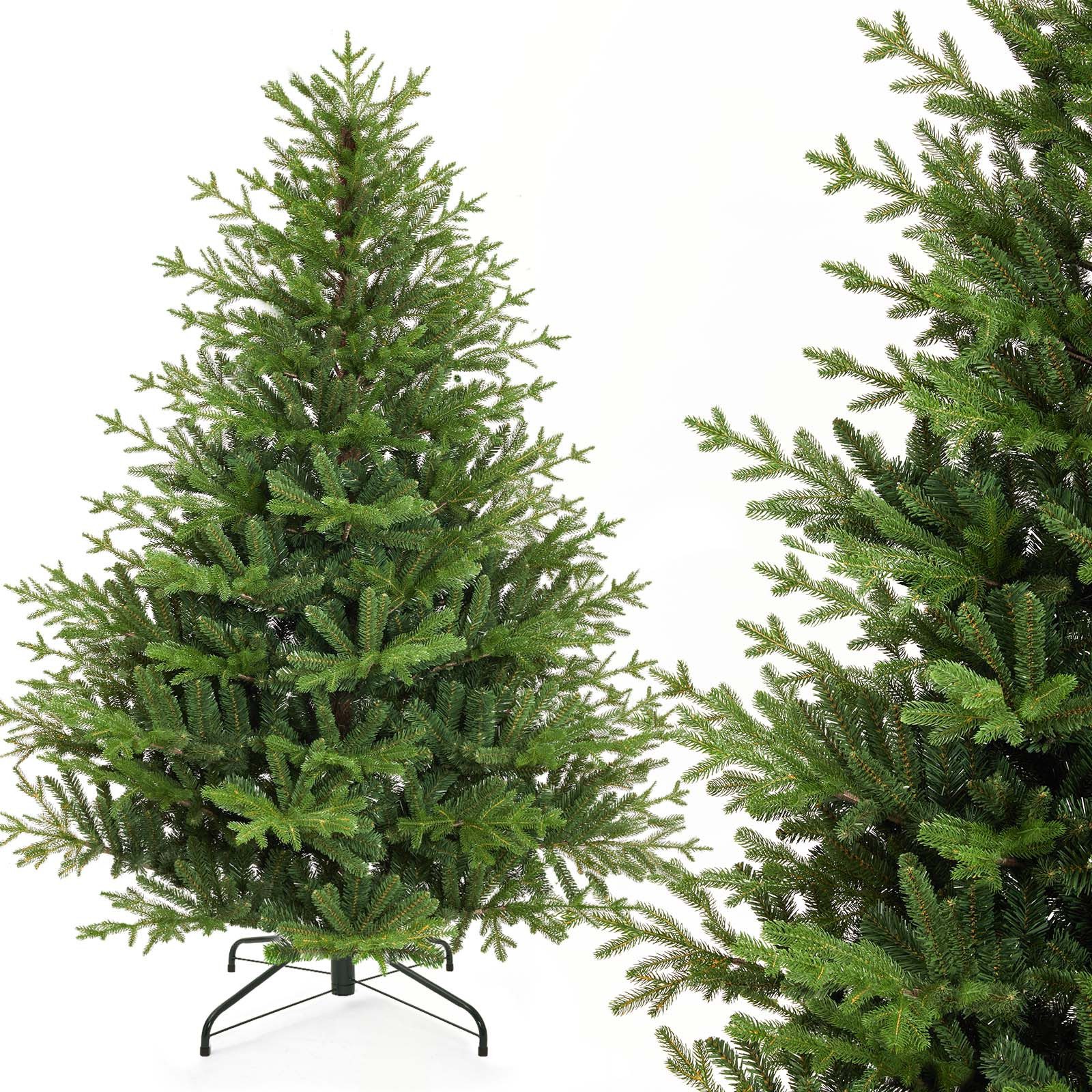 Yorbay Künstlicher Weihnachtsbaum Tannenbaum Weihnachstbaum aus PE, PVC 150 günstig online kaufen
