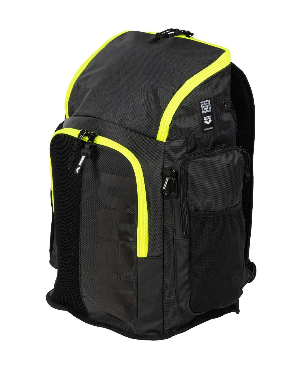 Arena Sportrucksack Spiky III 45L, Gepolsterte Gurte und Rückenfläche und  ein verstärkter Boden