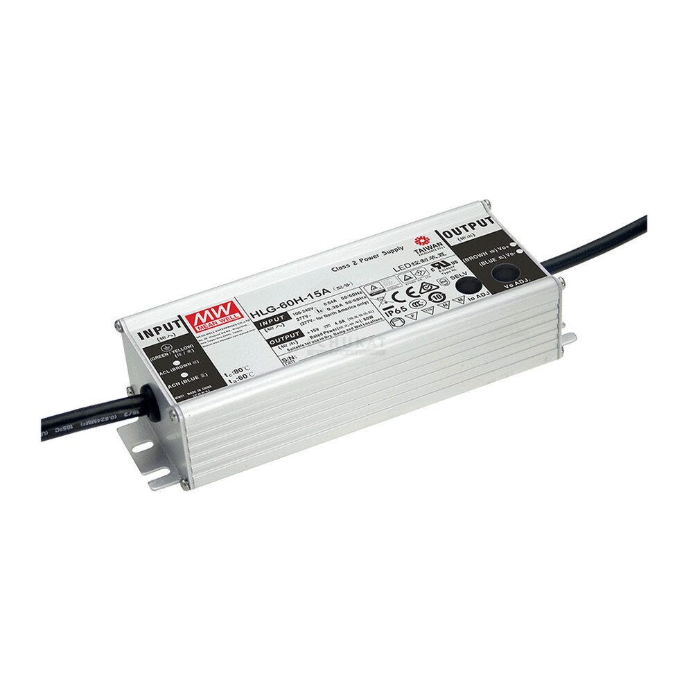 "HLG-60H-24A" 24V, Einbau, 60W, IP65, L171xH36,8xB60cm LED Trafo