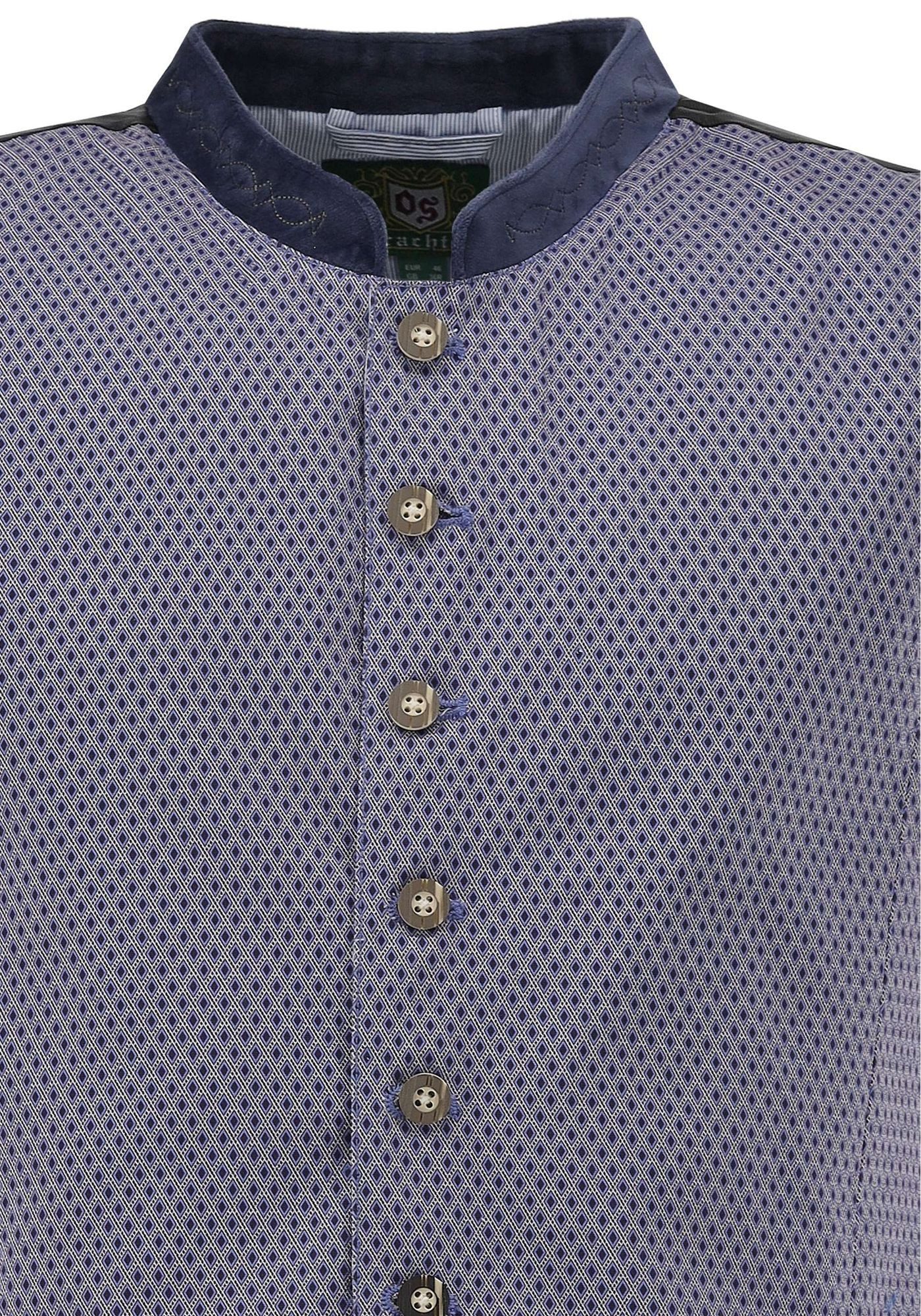 OS Trachten Trachtenweste Duzar Herren Trachtenweste mit Stehkragen