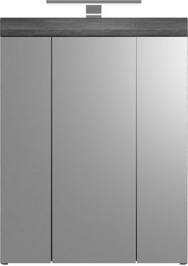 INOSIGN Badmöbel-Set Siena, (Set, 5-St), Hochschrank, Spiegelschrank, WBU, Hängeschrank, Unterschrank