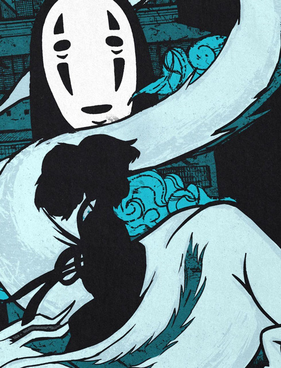 style3 T-Shirt Midnight Spirit zauberland reise anime manga chihiro studio günstig online kaufen