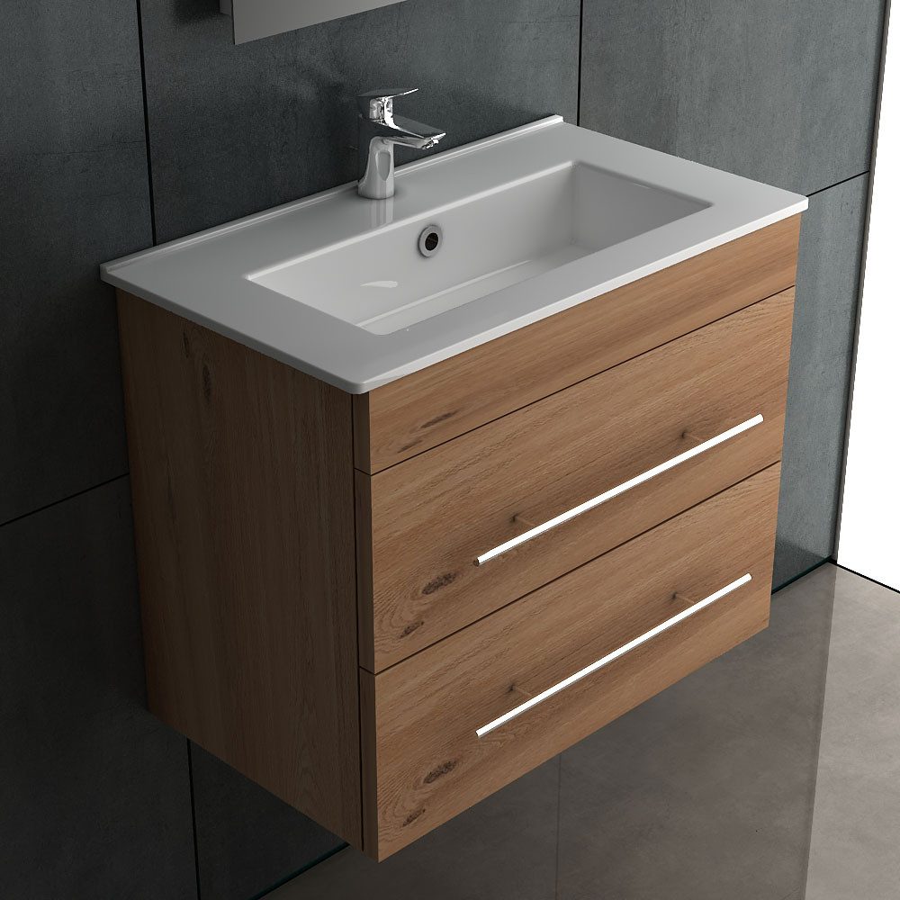 Alpenberger Badezimmer-Set Waschbecken mit Unterschrank - günstig online kaufen