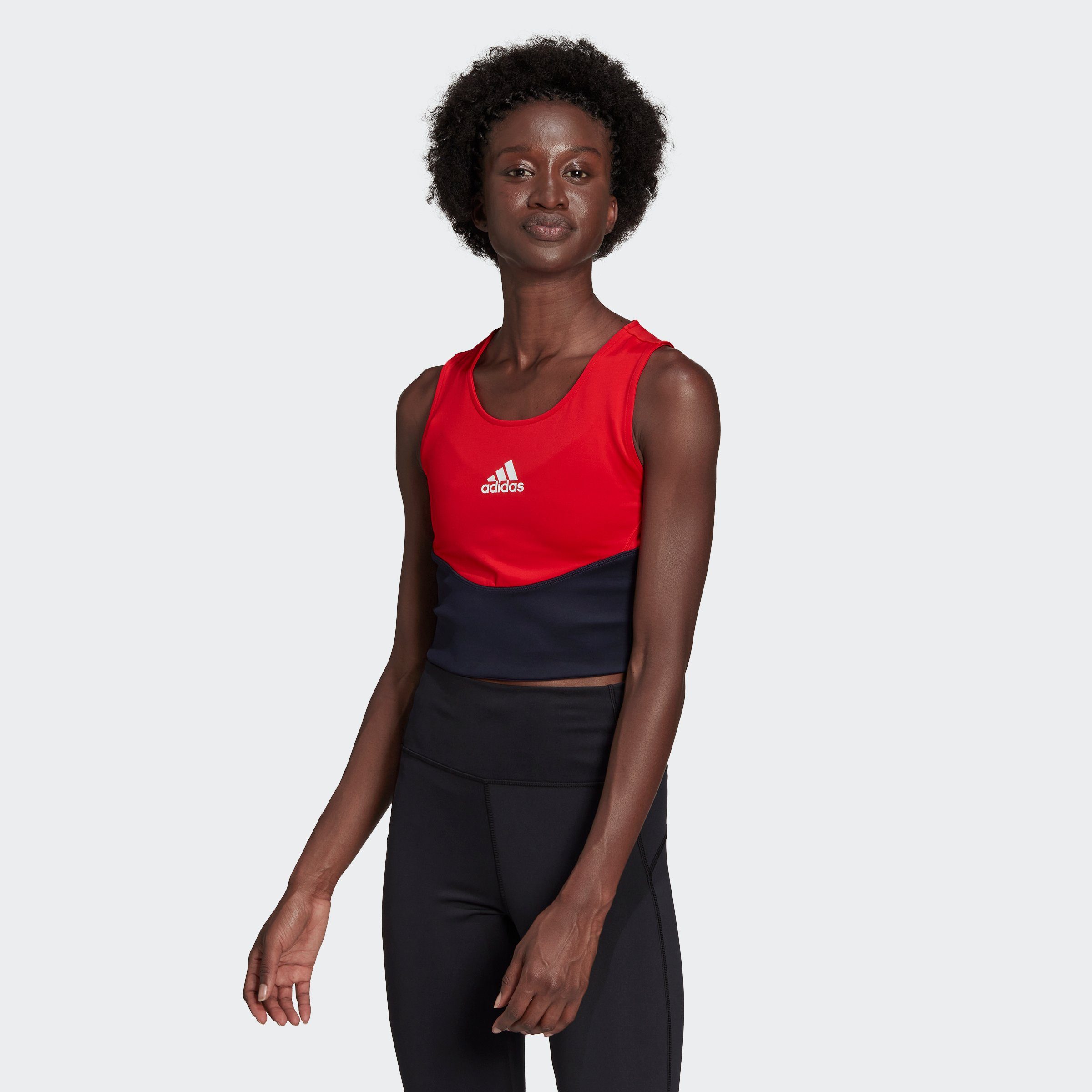 adidas Performance Tanktop COLORBLOCK CROP TOP