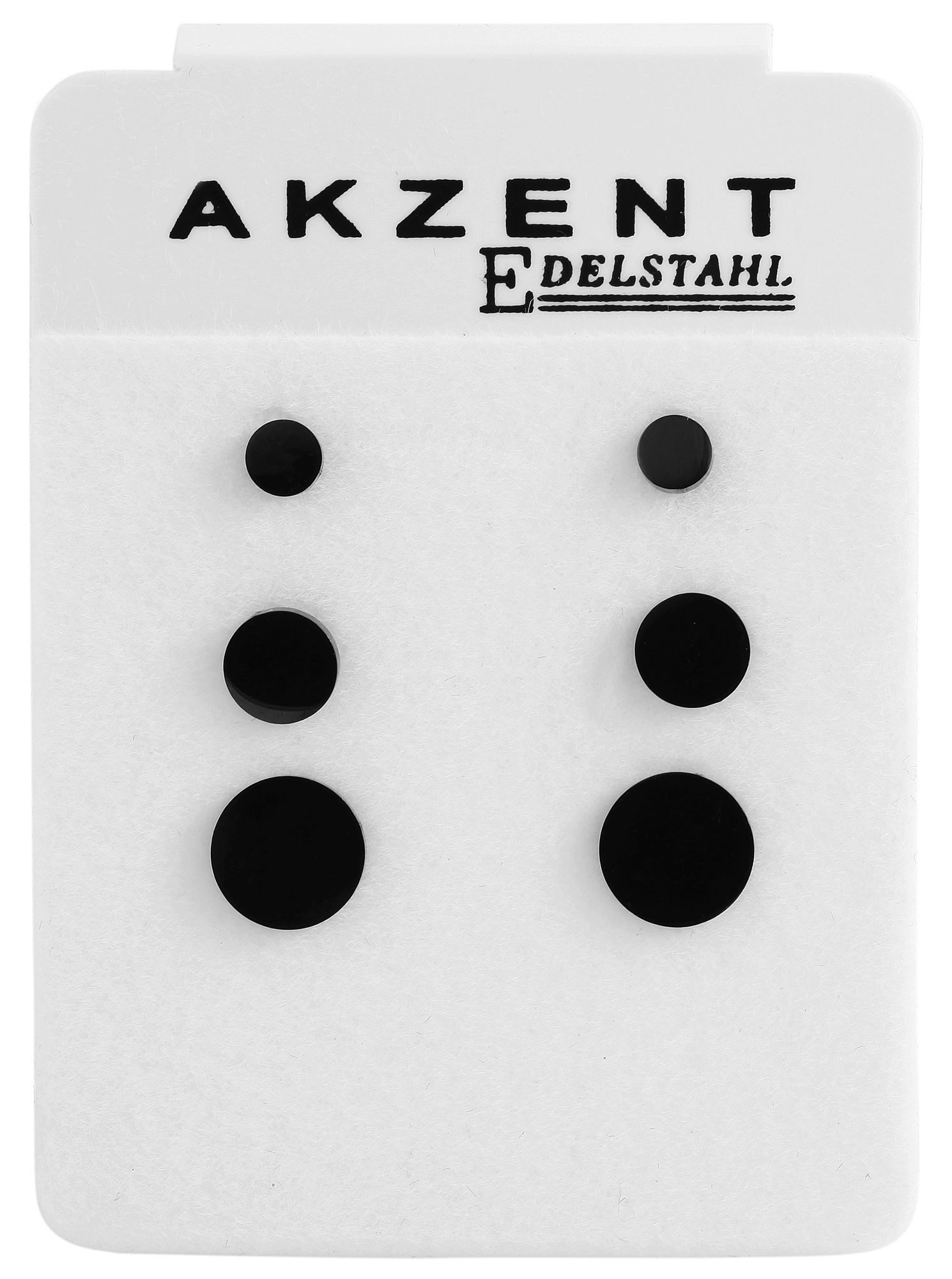 AKZENT Ohrring-Set Abby Ohrstecker Ohrringe Edelstahl silber Damen wasserfe günstig online kaufen