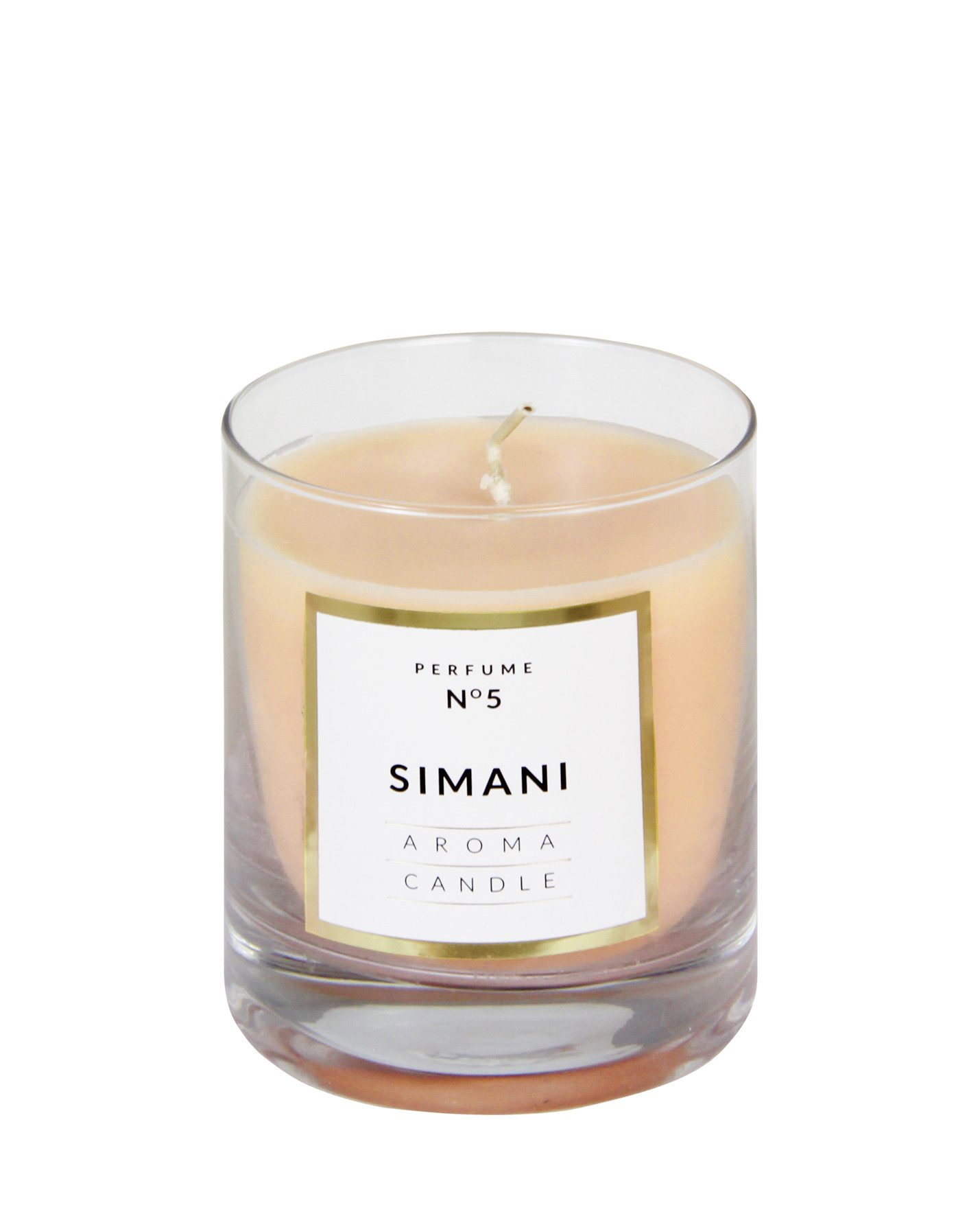 Kaheku Stumpenkerze Kaheku Duftkerze im Glas "Pfirsich", 1260000831