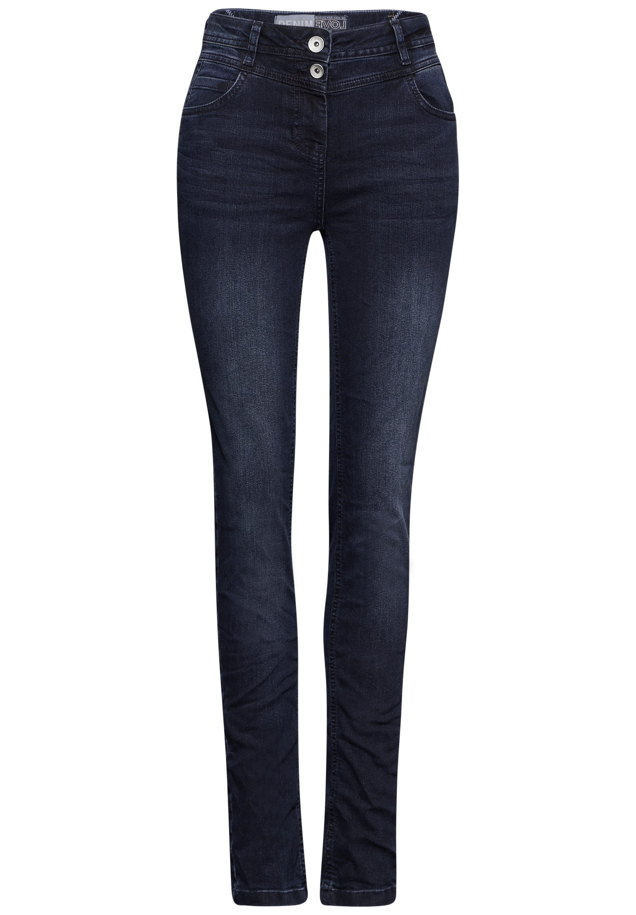 CECIL Slim-fit-Jeans Style Vicky im Five-Pocket Style