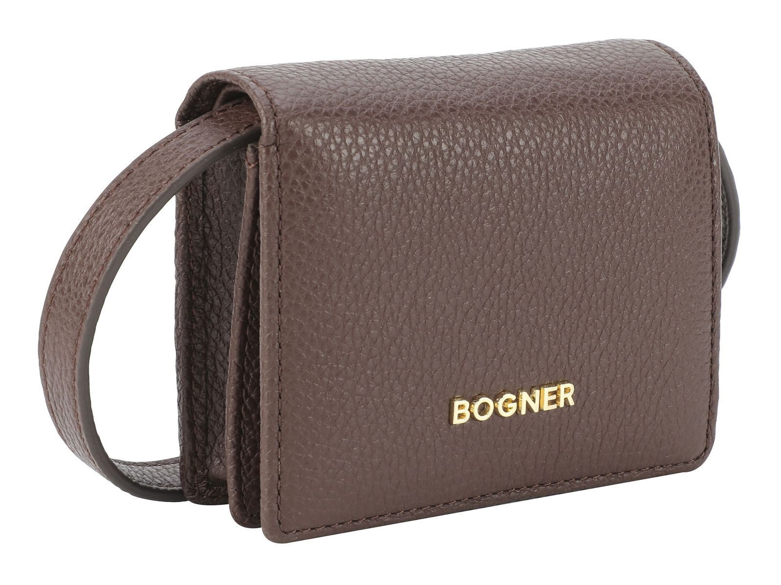 BOGNER Geldbörse Delila Wallet, aus echtem Rindsleder mit RFID-Blocker Schutz