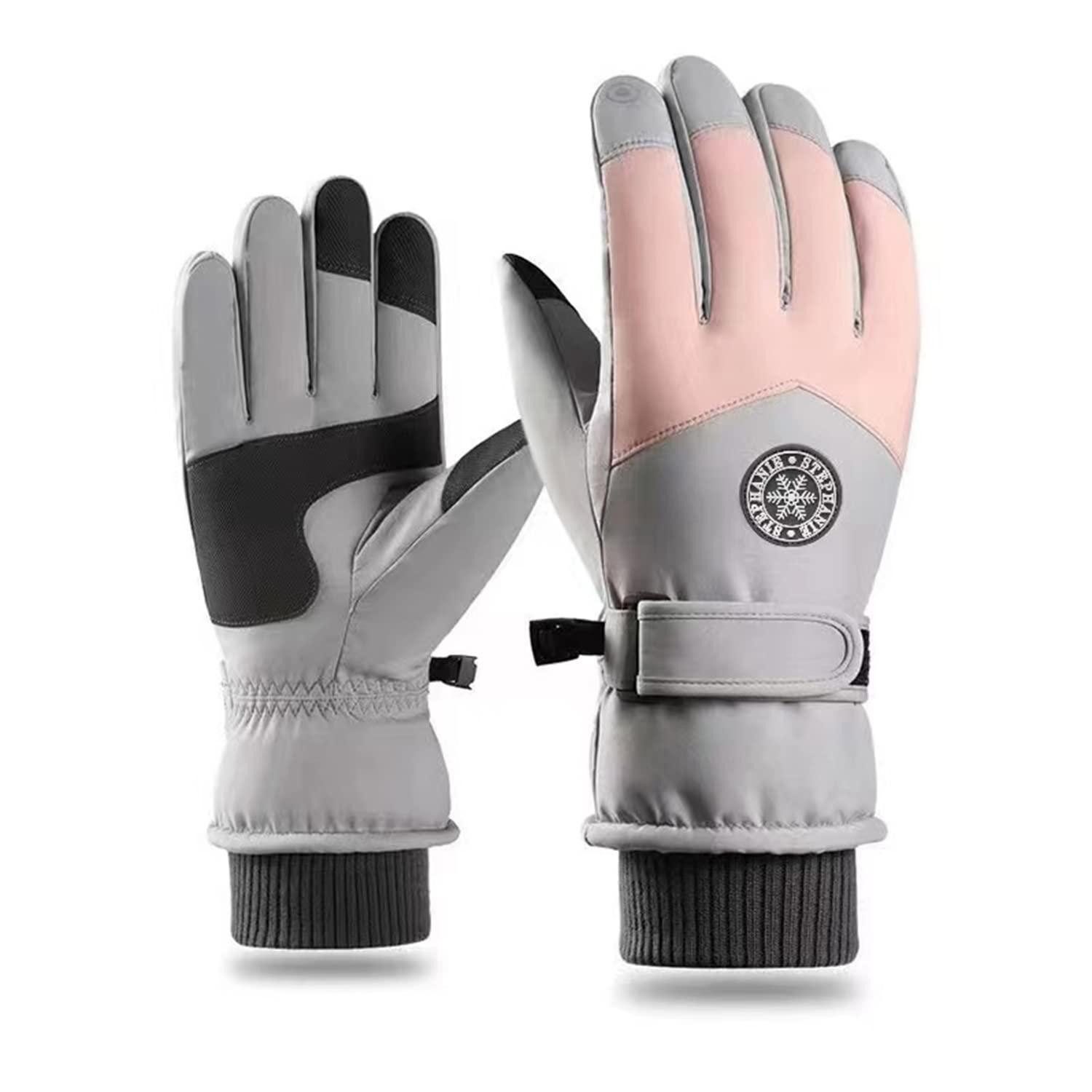 LuxusKollektion Skihandschuhe Winterhandschuhe Herren Damen warm wasserdicht Touchscreen (1-St)