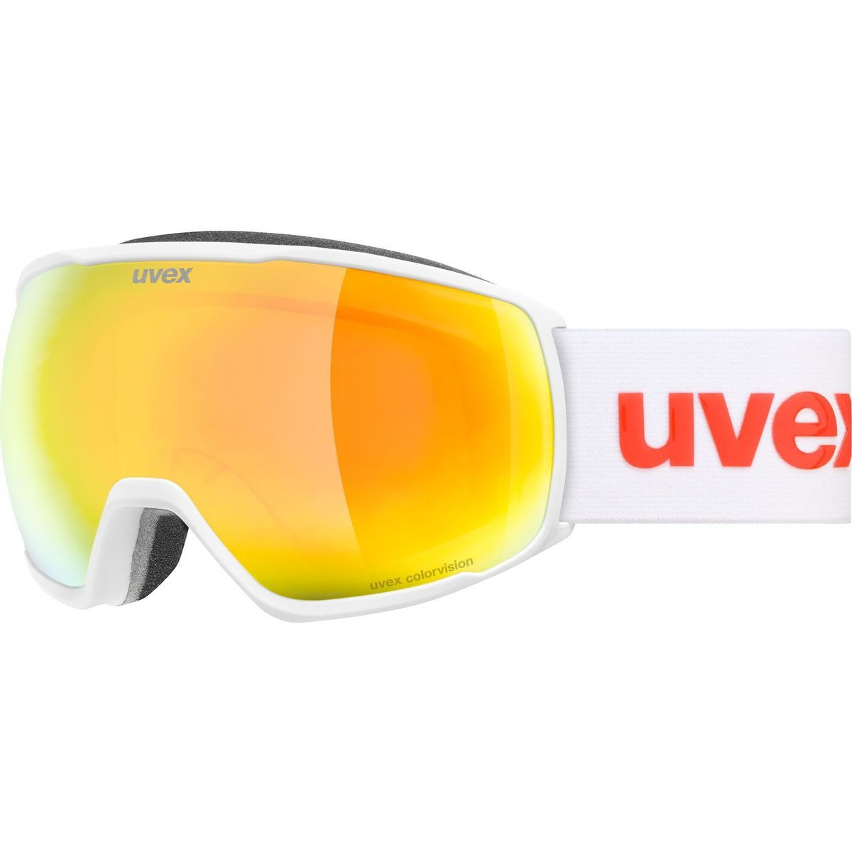 Uvex Skibrille Victorious, Skibrille mit Kontrastverstärkung und Anti-Beschlag-Technologie für