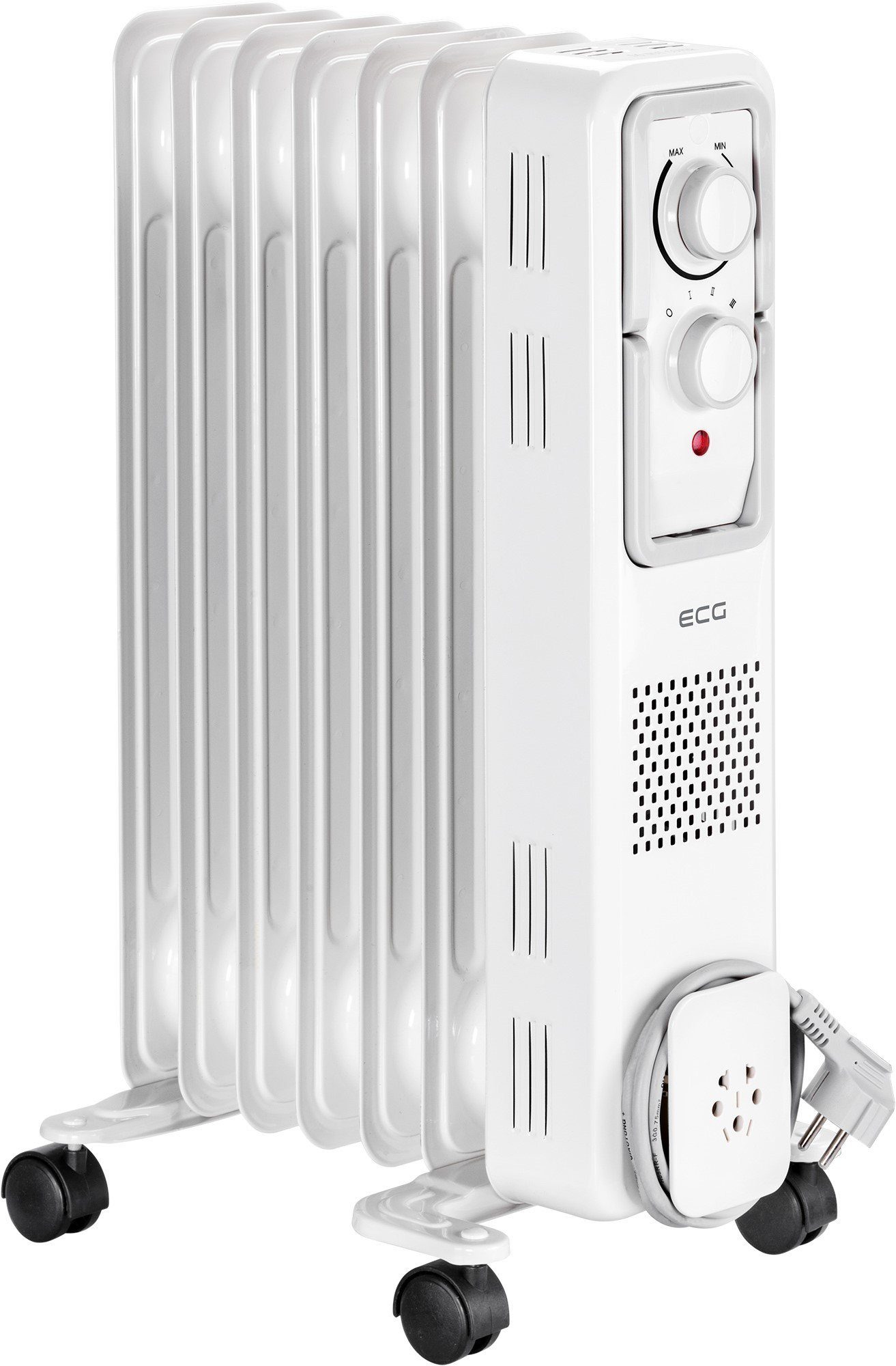 ECG Ölradiator OR 1570, 1500 W, Ölradiator mit 7 Rippen