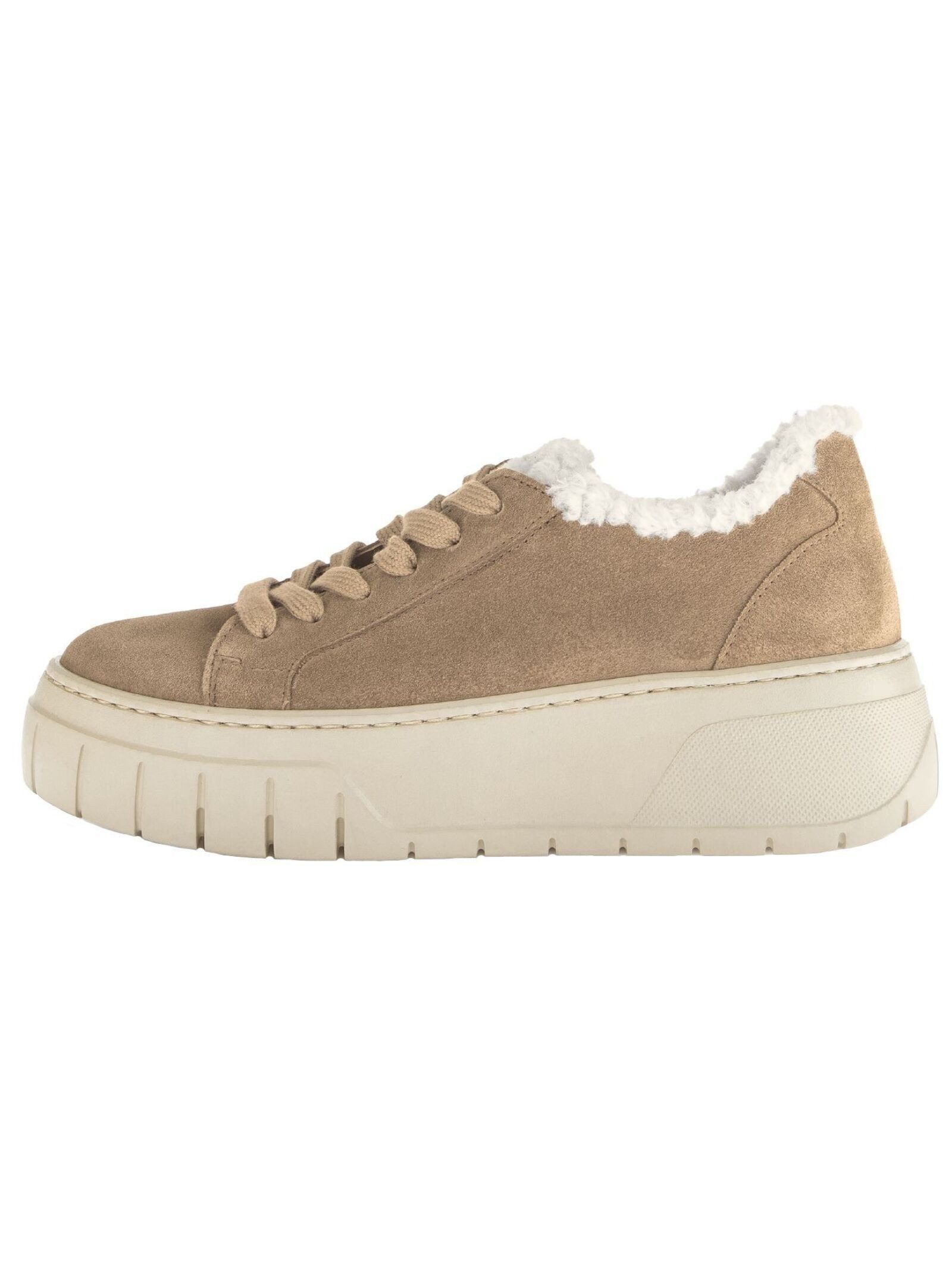 Gabor Gabor Sneaker Veloursleder/Textil Plateausneaker günstig online kaufen