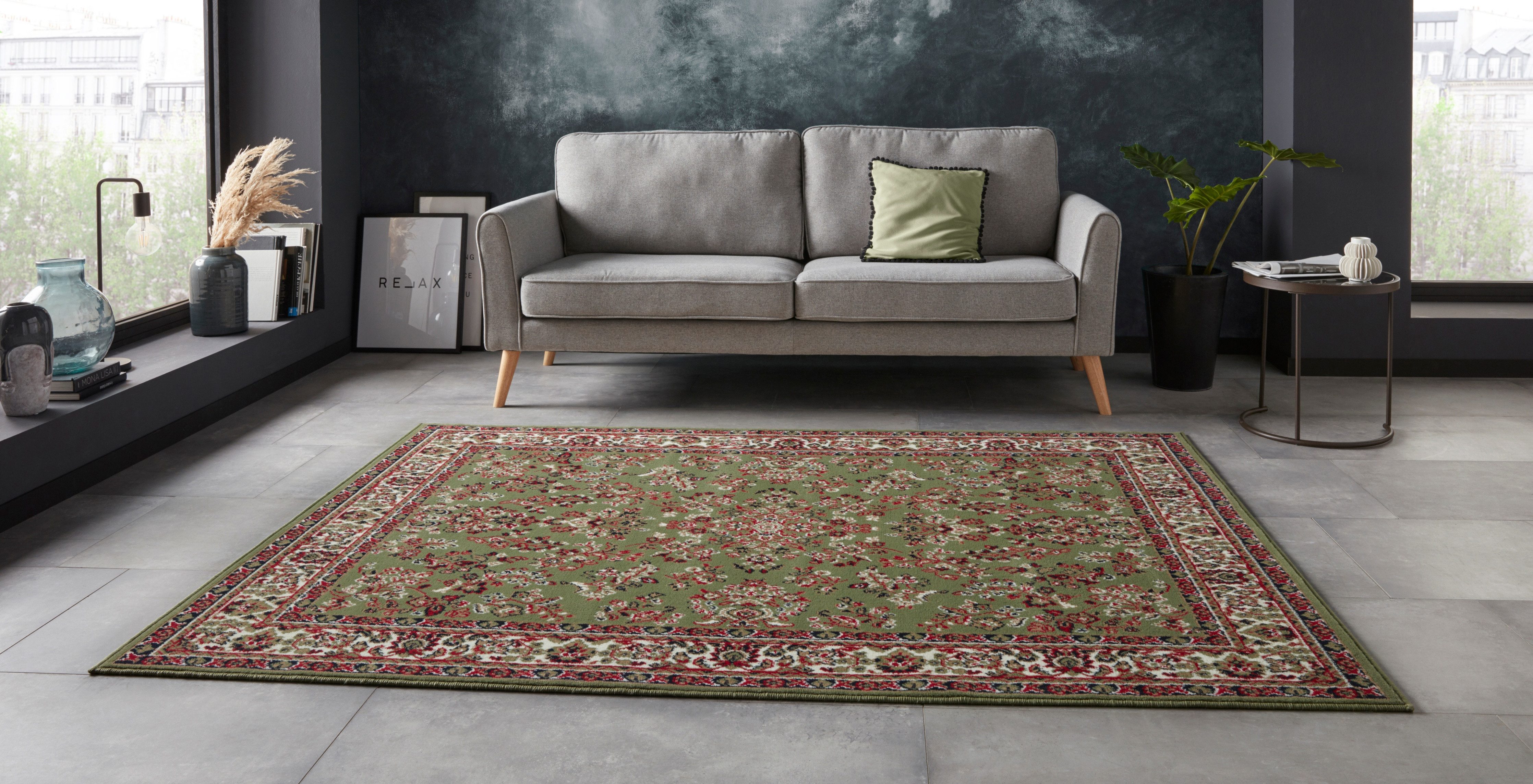 my home Teppich Halton, rechteckig, Höhe: günstig online kaufen