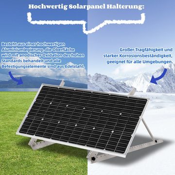 AUFUN 1 Paar Universal Solarmodul Halterung Solarmodul-Halterung