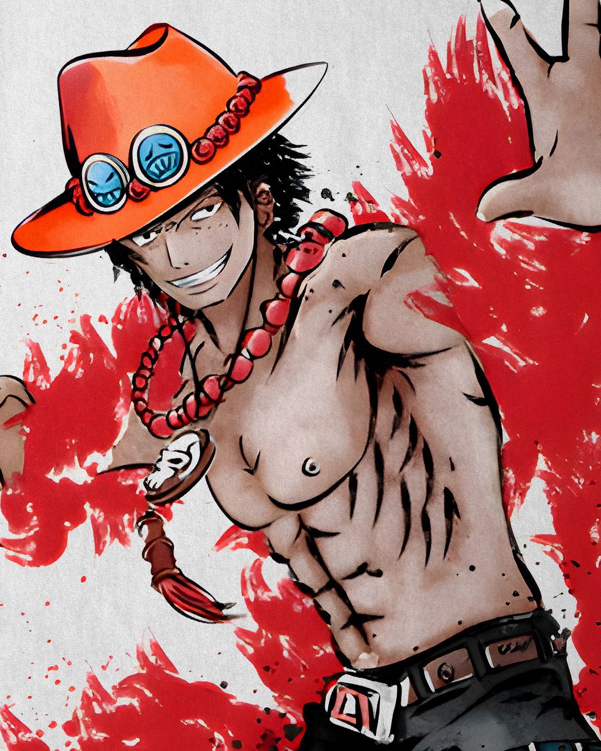 style3 T-Shirt Fire Fist one piece günstig online kaufen