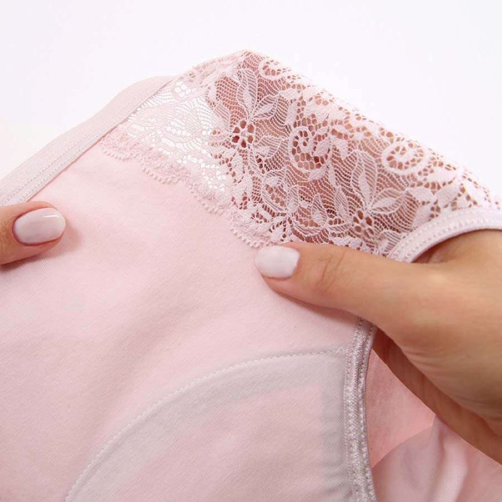 siegmund care Inkontinenz-Pants Damen Hipster mit Spitze seitlich, 60 ml in 24 Stunden, L Gr., 1-St.