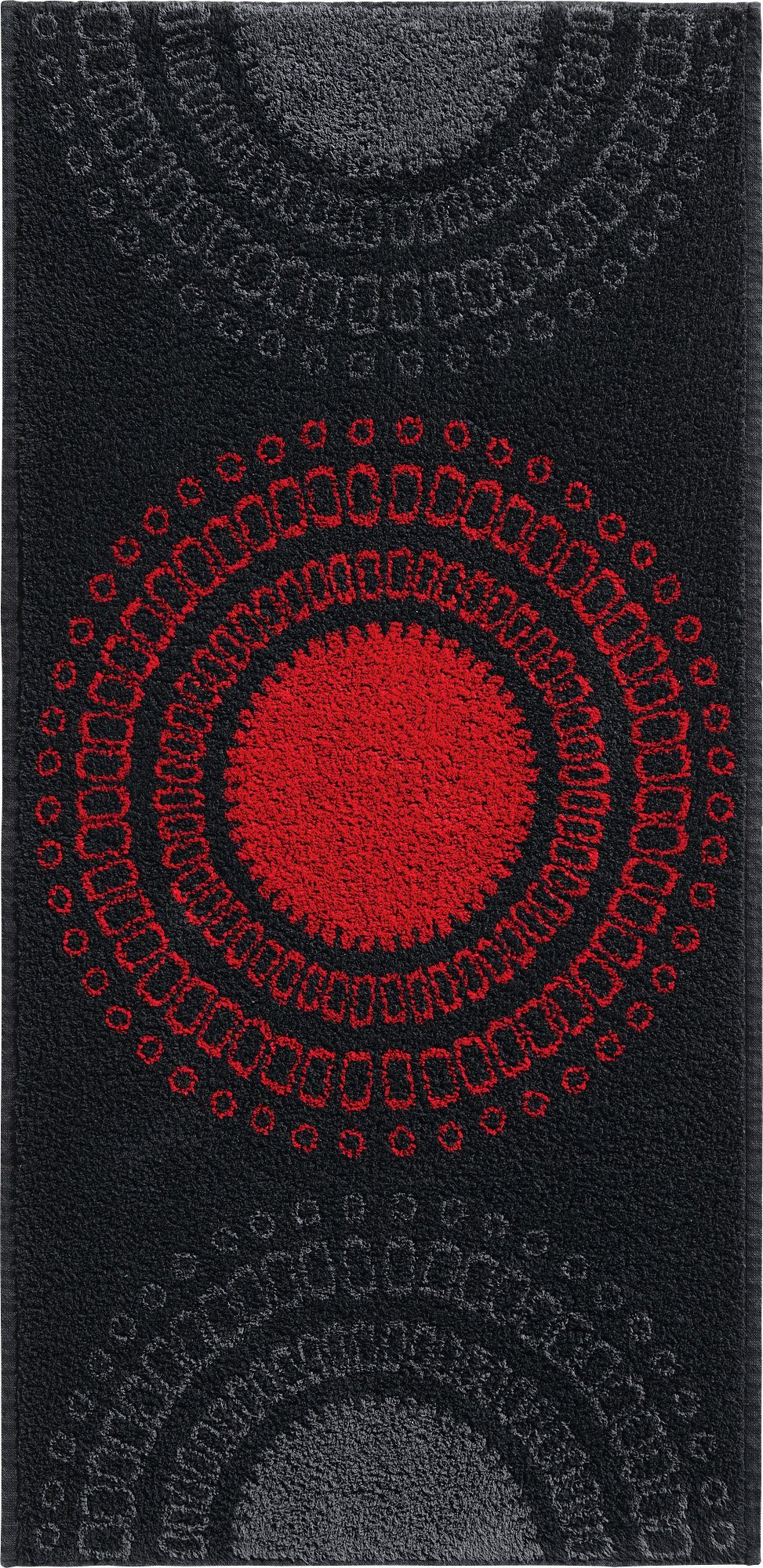 REDBEST Duschtuch Duschtuch "Kreise", Frottier/Jacquard, Walk-Frottier Kreise