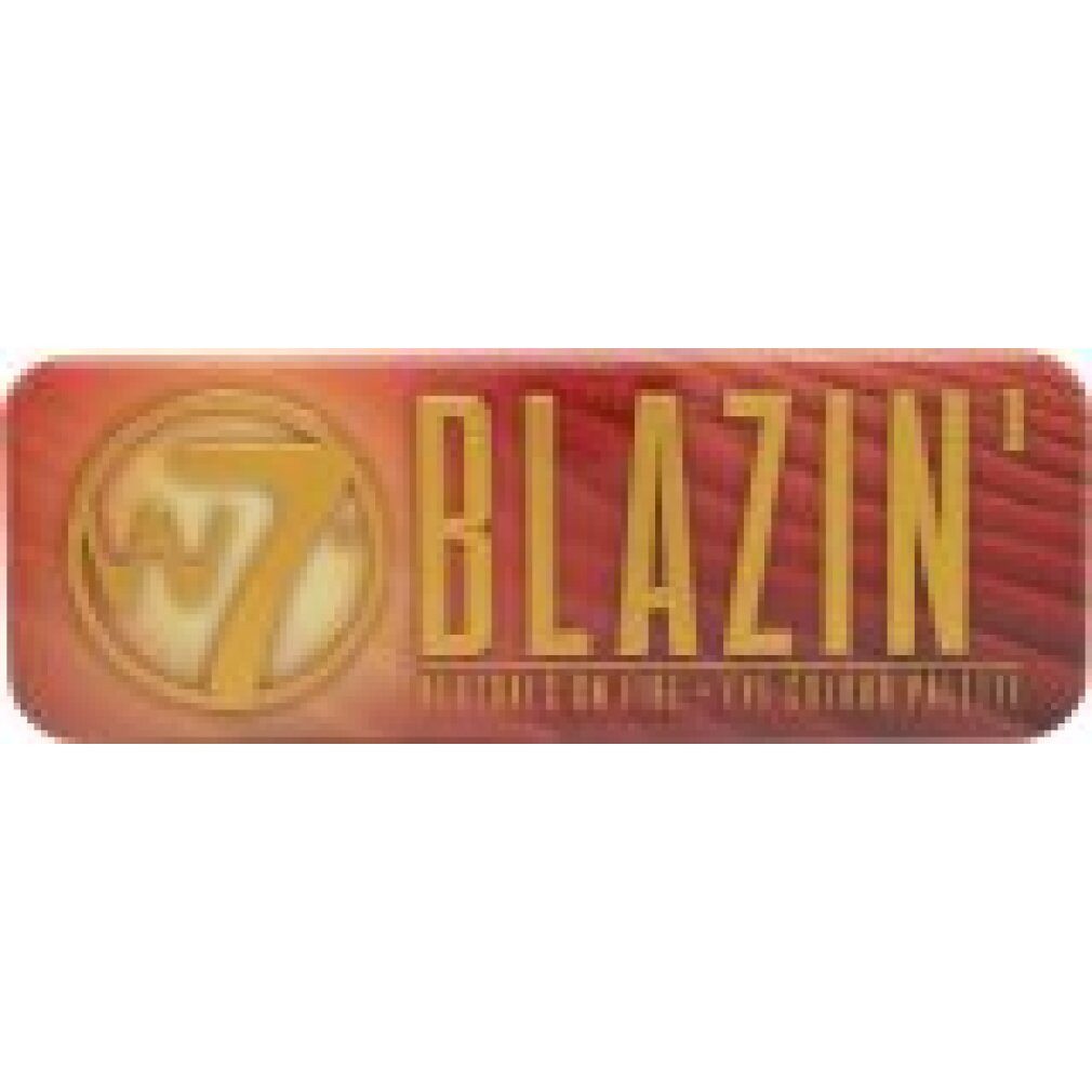 w7 Lidschatten Blazin' Augenfarben-Palette 7g